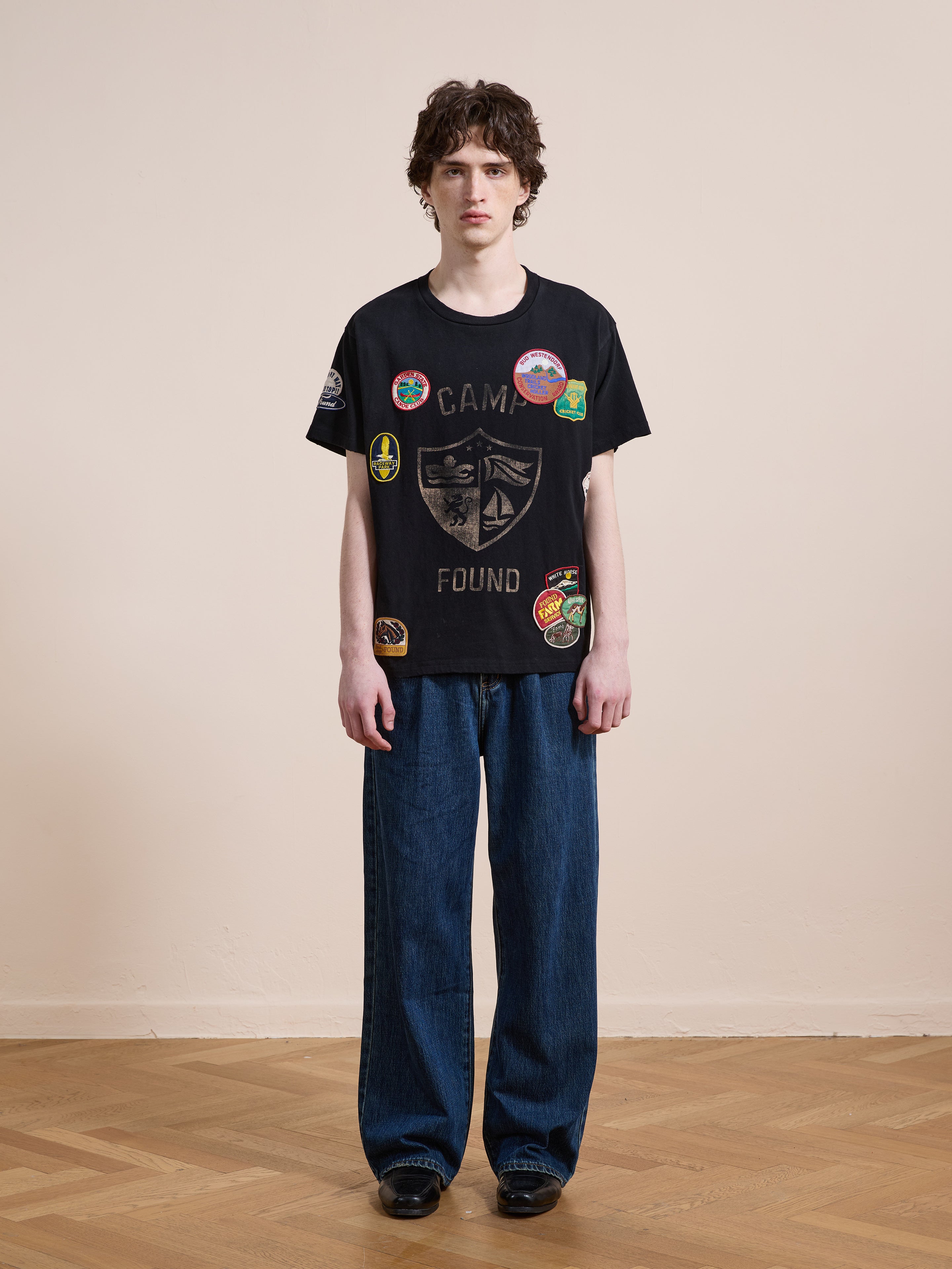 Patchwork Camp Tee | Modern Menswear by yycbvcnbmmnbm