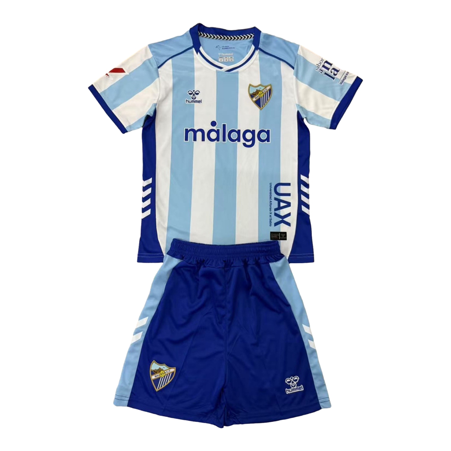 AlphaJersey-Malaga 25-26 Home Men's Adult Jersey Set - Fans Version