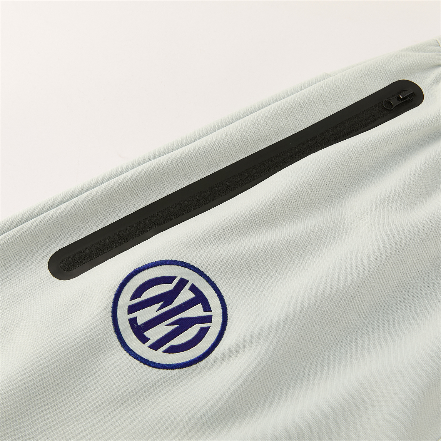 AlphaJersey-Inter Milan 25-26 Hooded Windbreaker Training Set - Grey Green Top & Pants