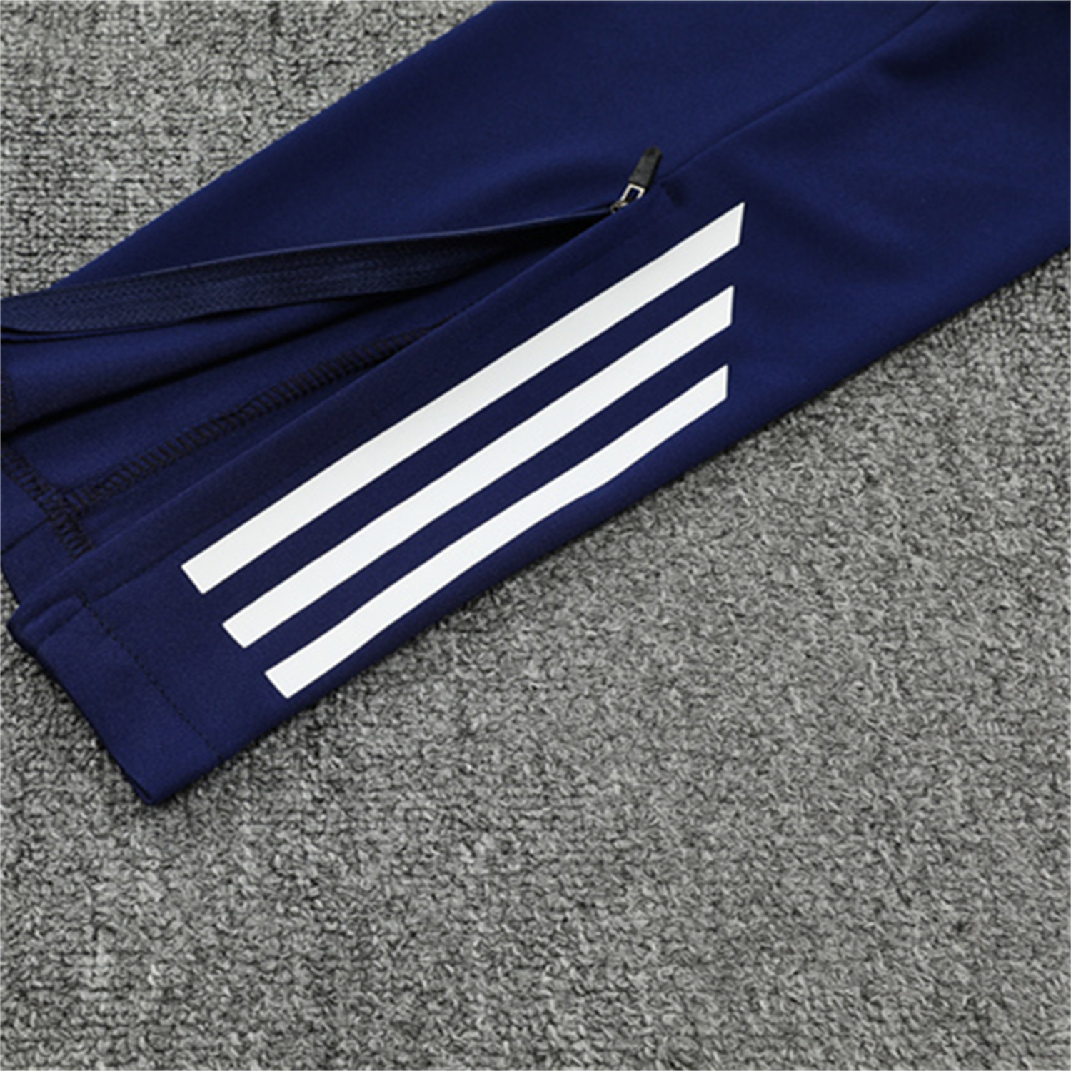 AlphaJersey-Real Madrid 25-26 Kids Long Sleeve Training Set - Deep Blue Top & Pants
