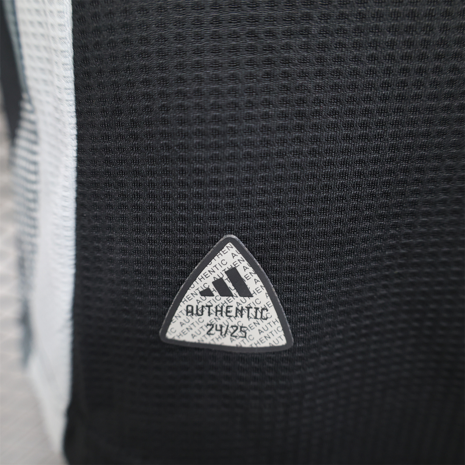 AlphaJersey-Algeria 25-26 Pure Black Jersey with Grey Block - Player Version