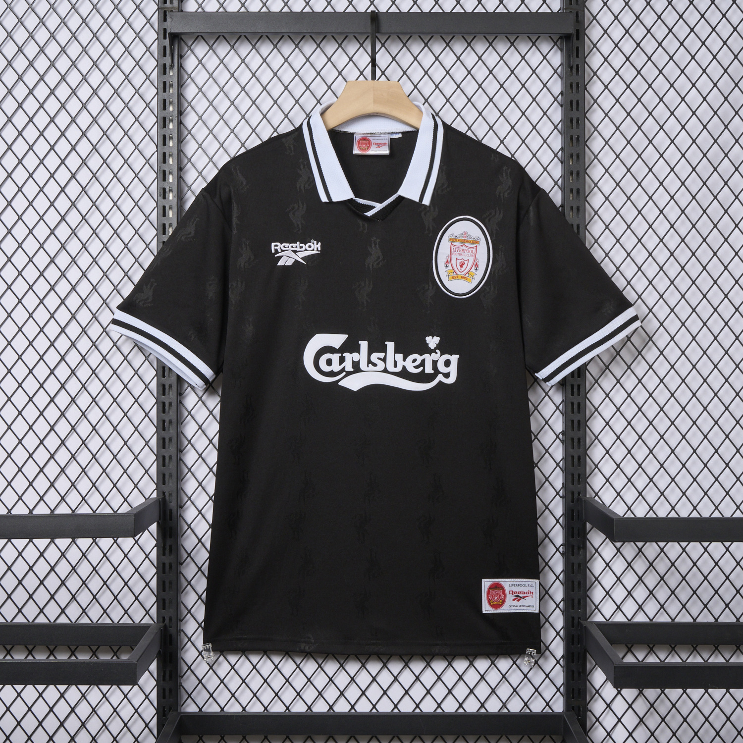 AlphaJersey-Retro Liver.pool 1996-97 Black Special Jersey