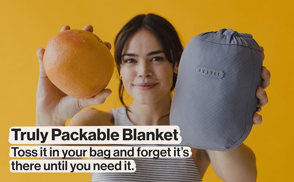 layover blanket packable