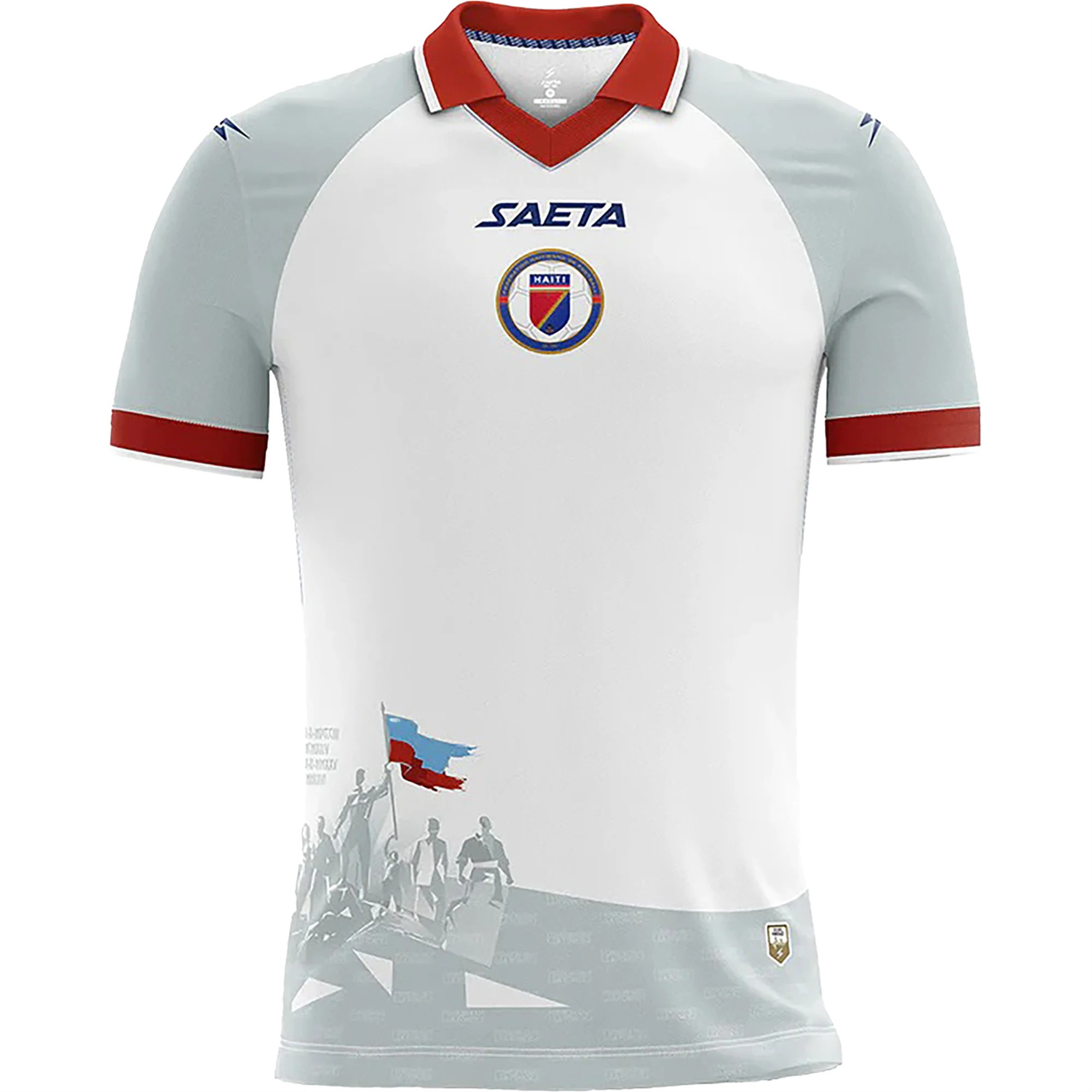 AJ-AlphaJersey-Haiti 26-27 Away Jersey - Fans Version