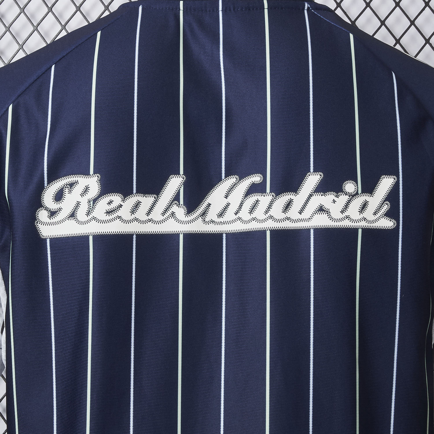 AlphaJersey-Real Madrid 25-26 Deep Blue Baseball Jersey - Player Version