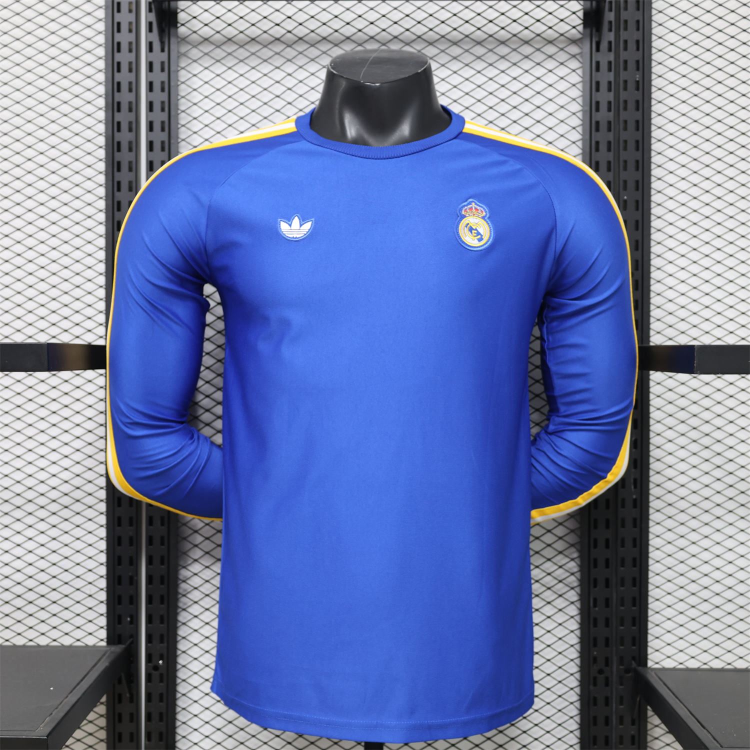 AlphaJersey-Real Madrid 26-27 Blue Casual Long Sleeves Jersey - Player Version