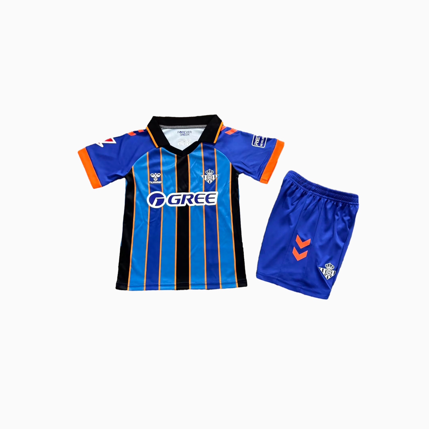 AlphaJersey-Real Betis 25-26 Goalkeeper Blue Kids Kit