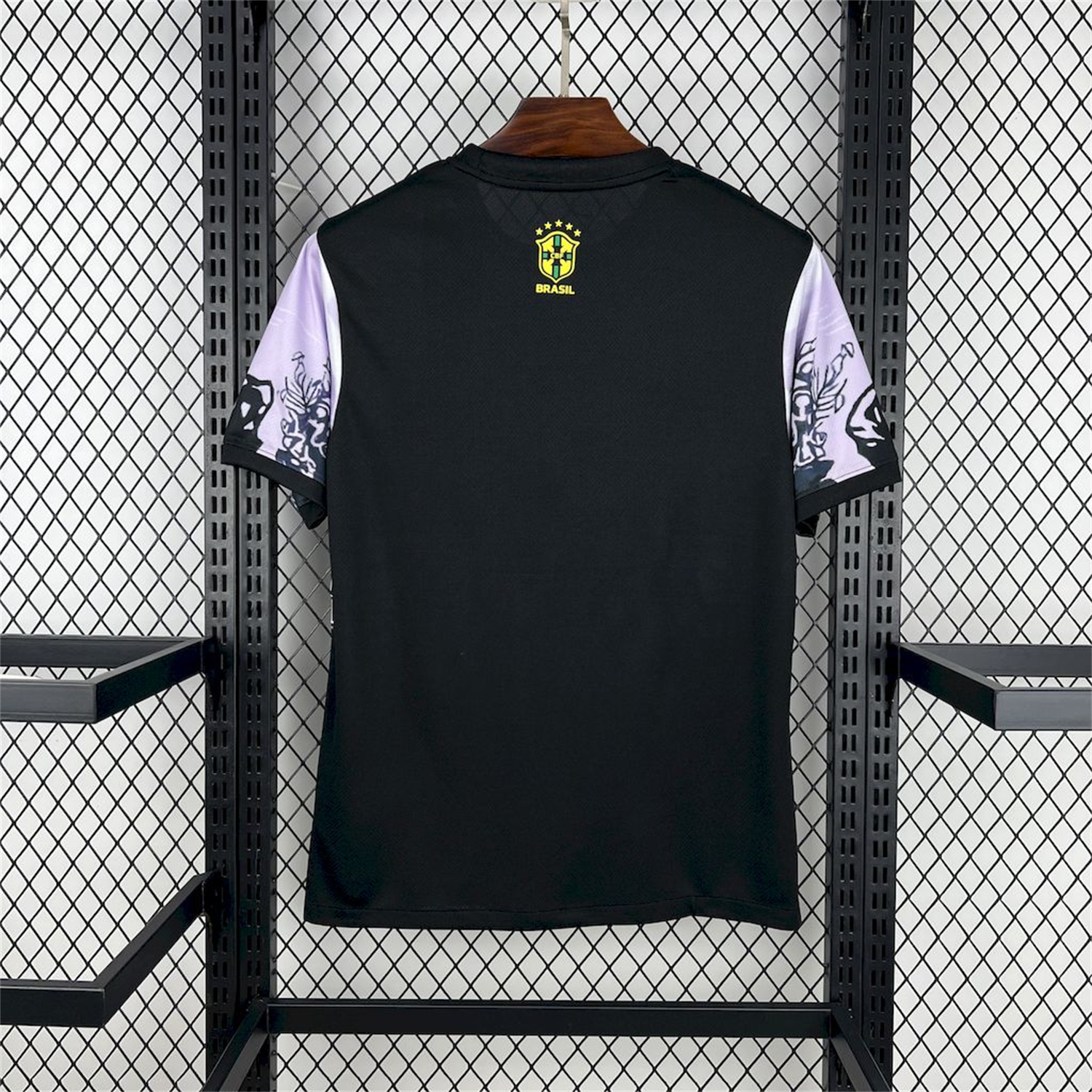 AlphaJersey-Brazil 25-26 Dark Purple Jesus Statue Special Jersey - Fans Version