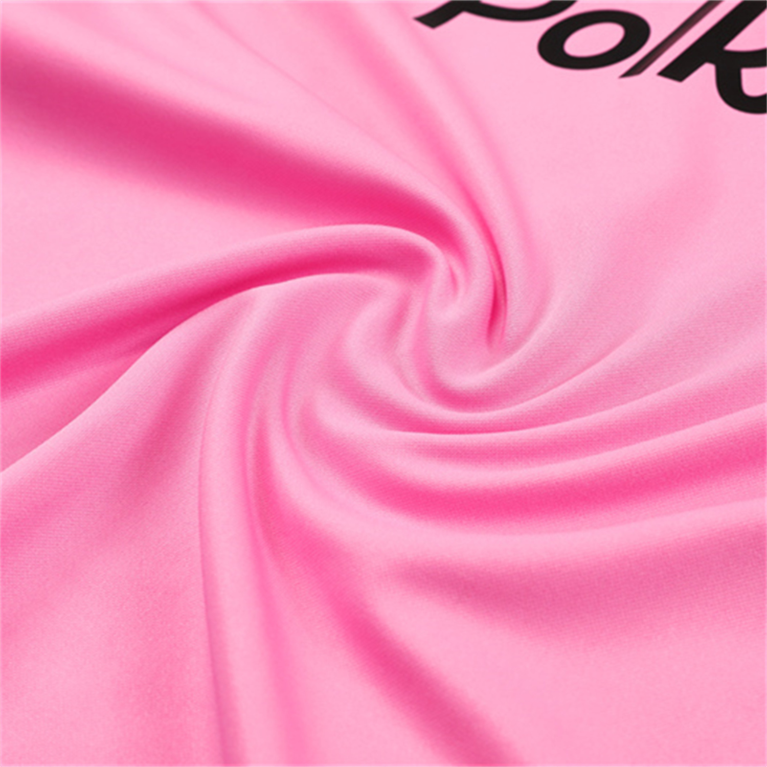 AlphaJersey-INT M.A.M 25-26 Kid Long Sleeves Training Set - Pink Top & Black Pants