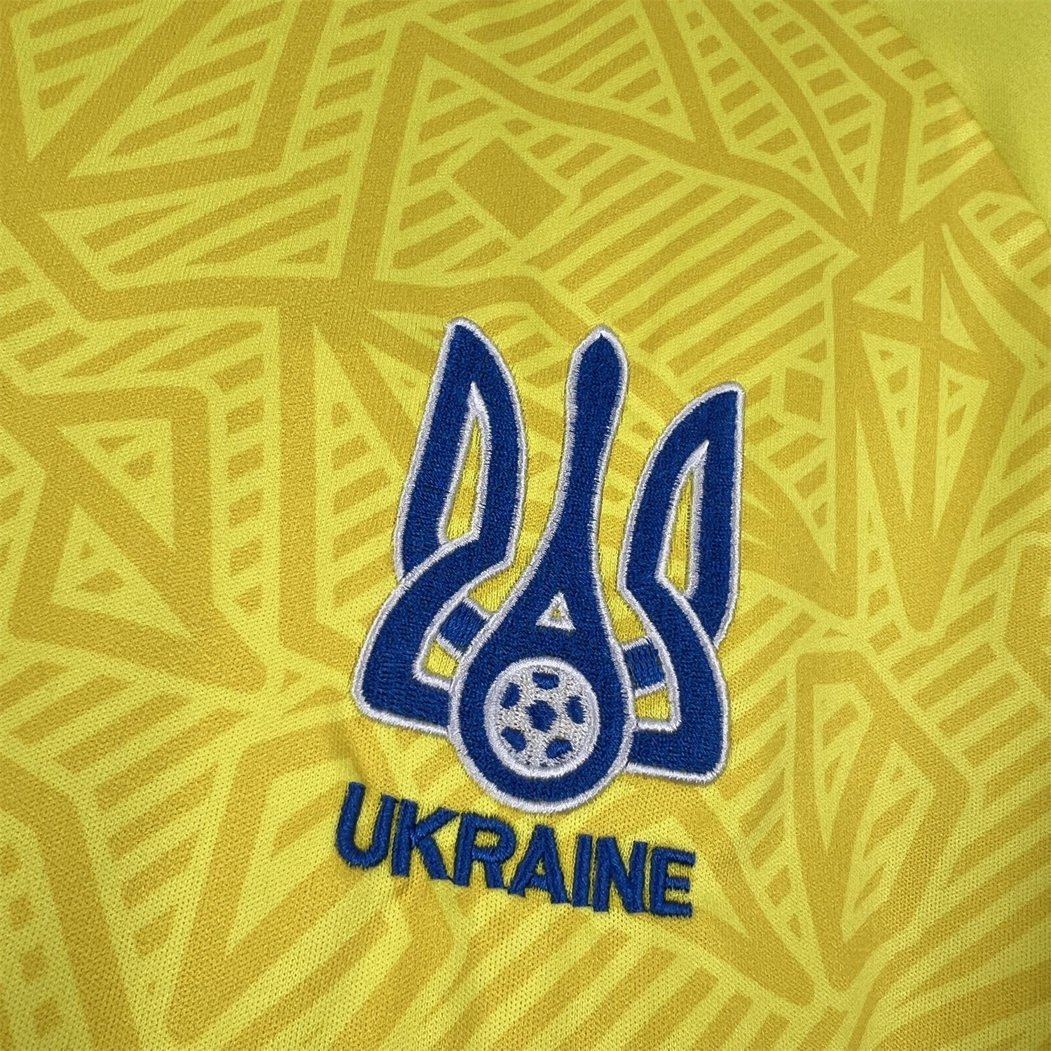 AlphaJersey-Ukraine 2026 Home Jersey - Fans Version