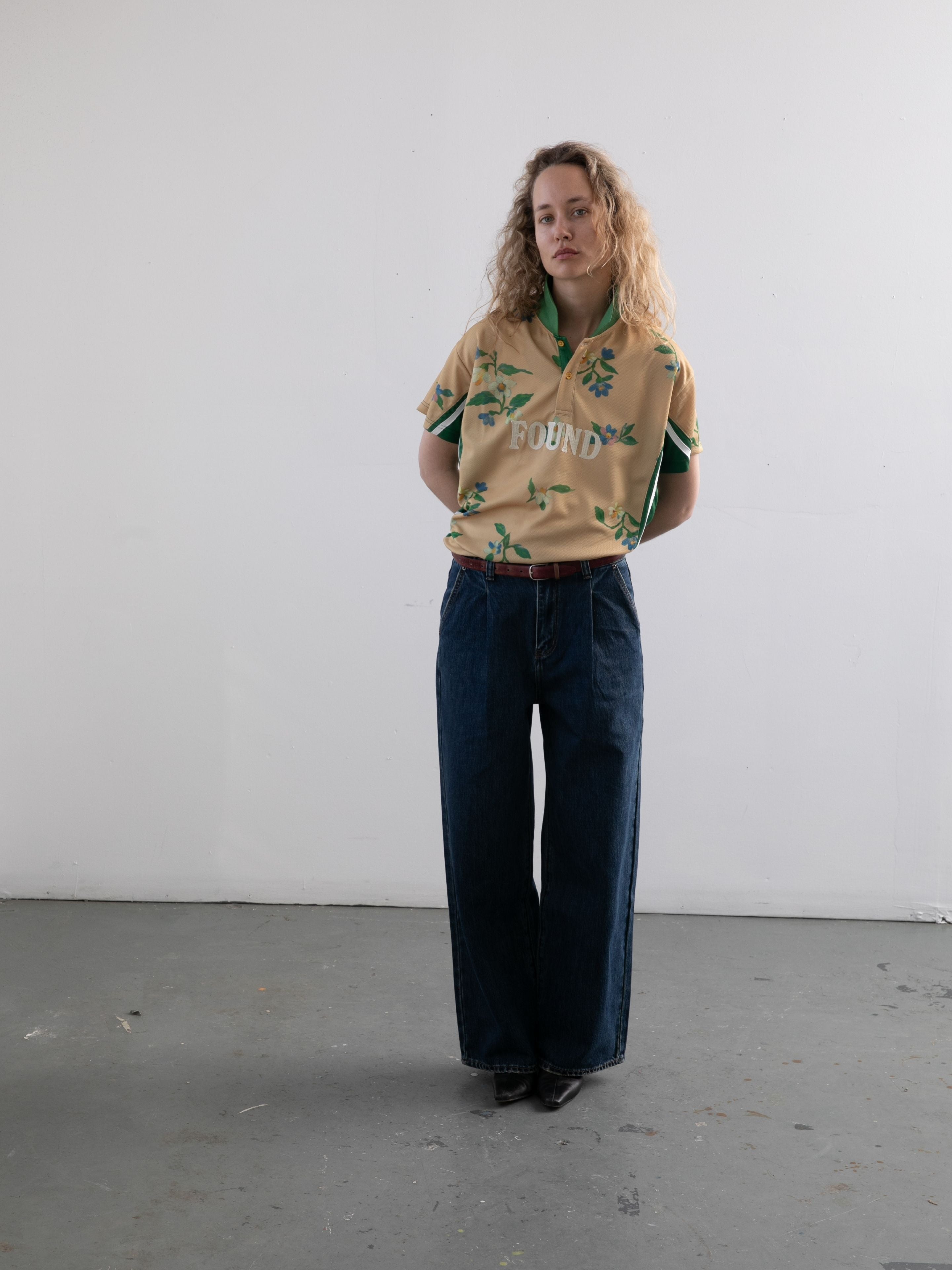 Floral Polo Jersey | Modern Menswear by yycbvcnbmmnbm