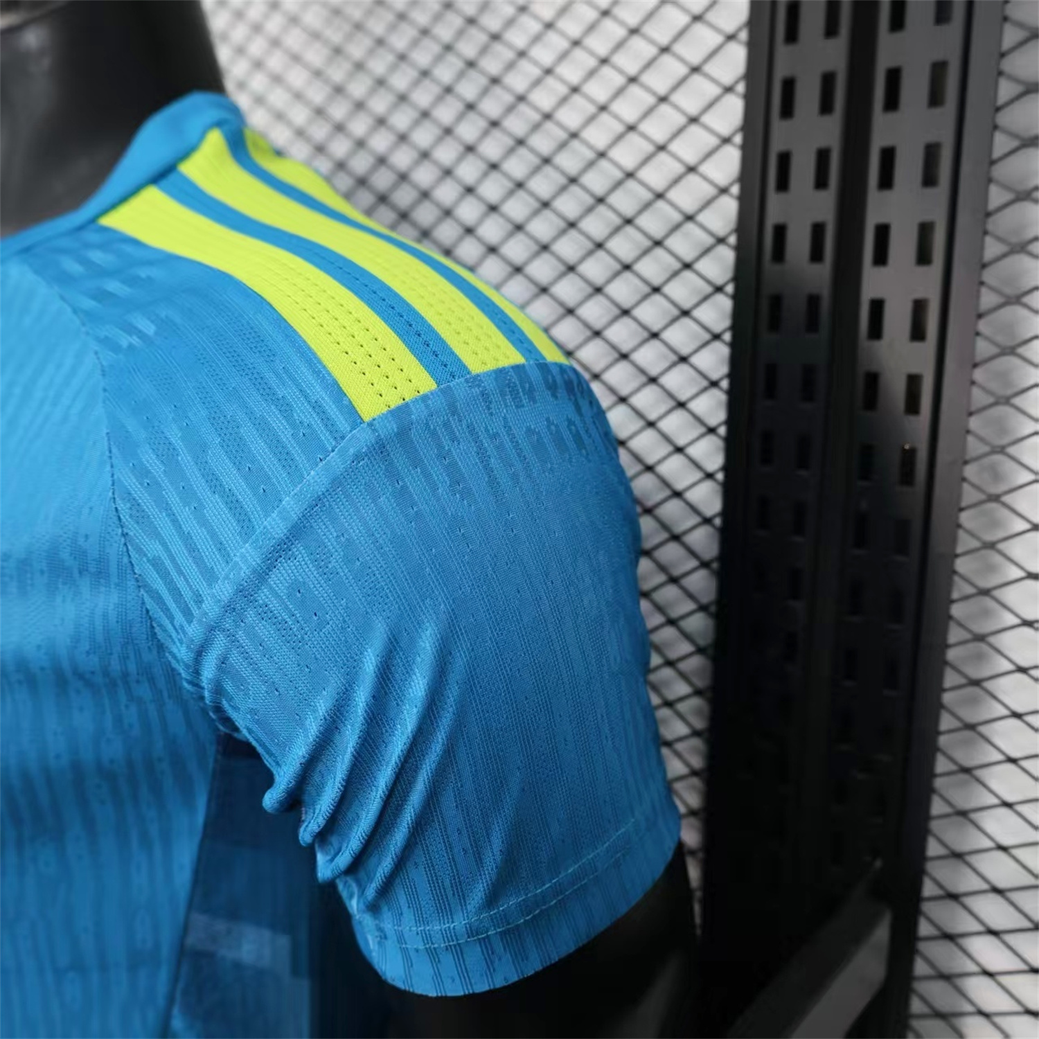 AlphaJersey-Spain 2026 Blue Goalkeeper Jersey - Player Version