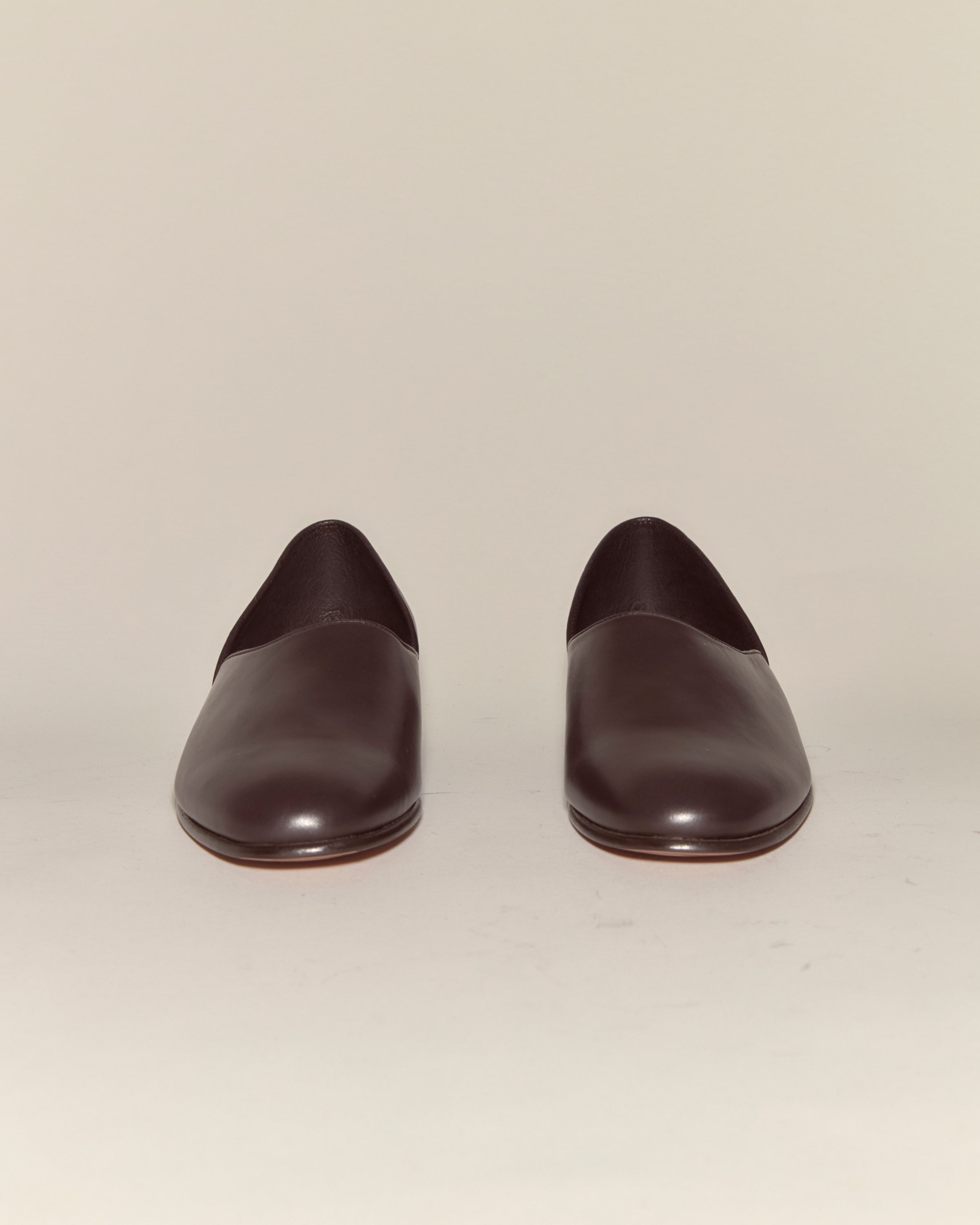 Leather House Shoes - Brown | Modern Menswear by yycbvcnbmmnbm