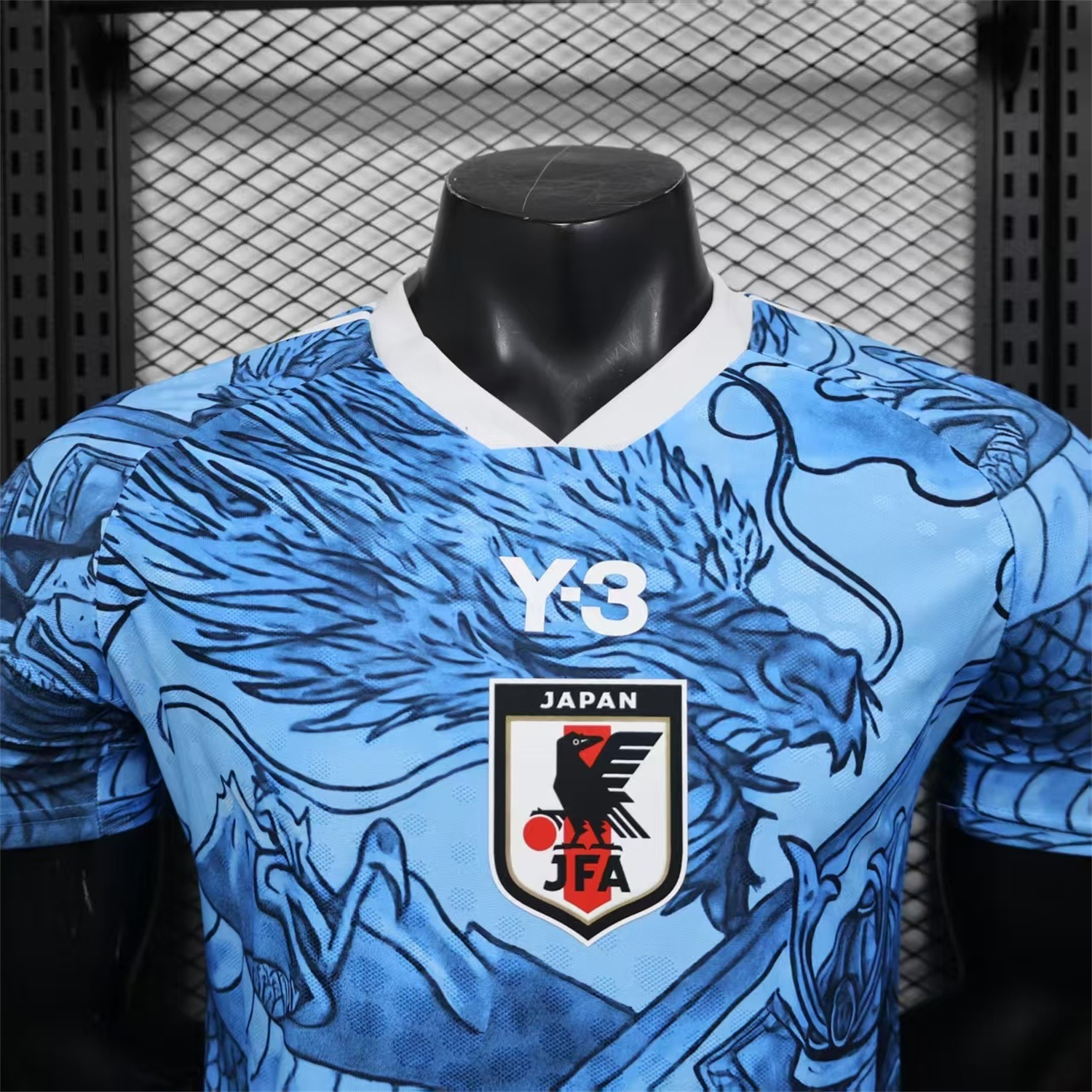 AlphaJersey-Japan 25-26 Y3 Samurai And Dragon Special Jersey - Player Version