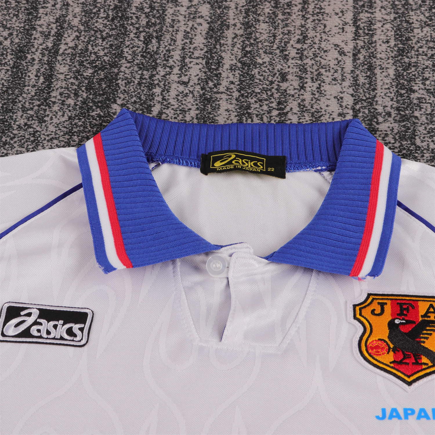 AlphaJersey-Retro Japan 1998 Away White Kids Kit