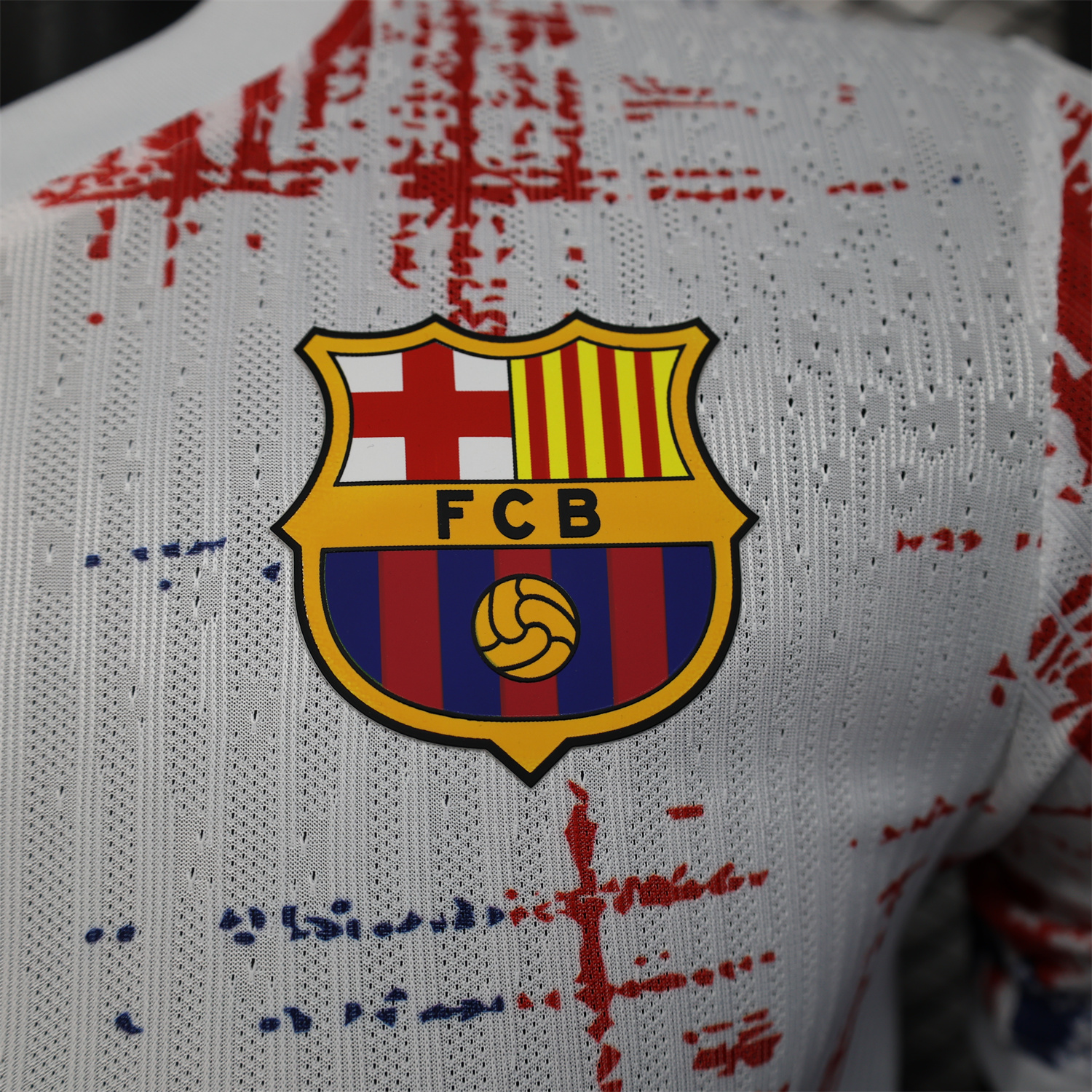 AlphaJersey-Barcelona 25-26 Red & Blue & White Special Edition Jersey - Player Version