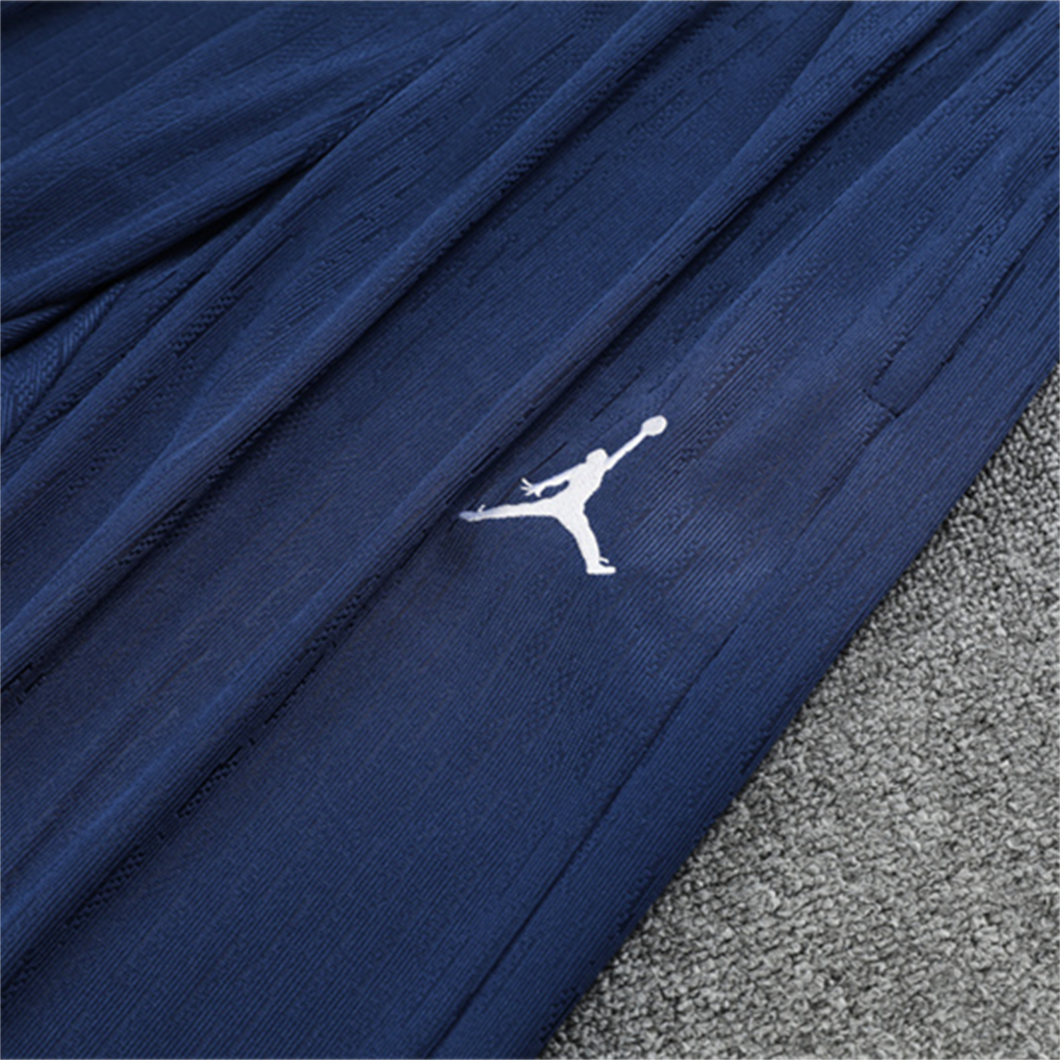 AlphaJersey-Paris Saint-Germain PSG 25-26 Long Sleeve Training Set - JD White Wing Royal Blue Top and Pants