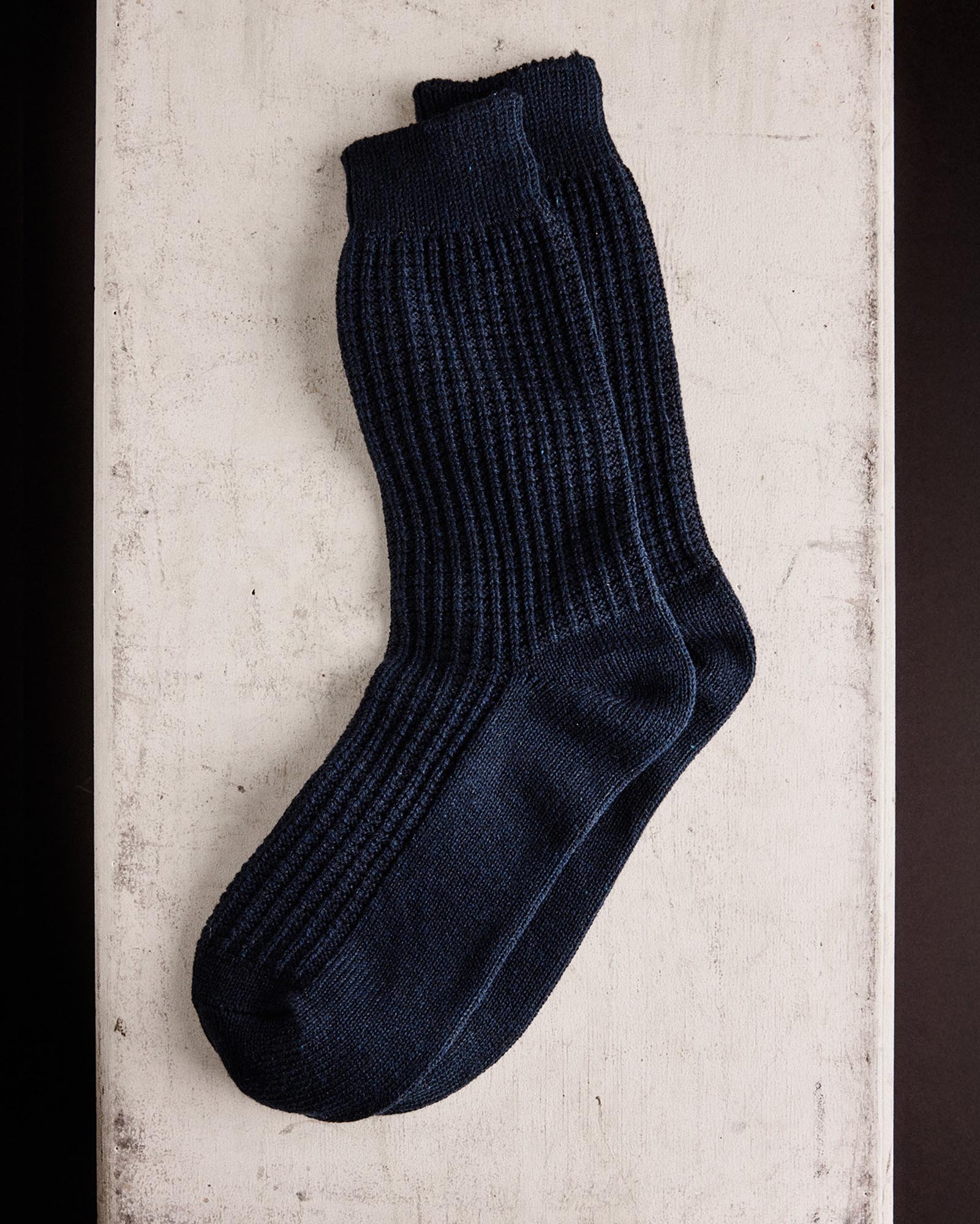 The Waffle Sock in Dark Navy | Modern Menswear by yycbvcnbmmnbm