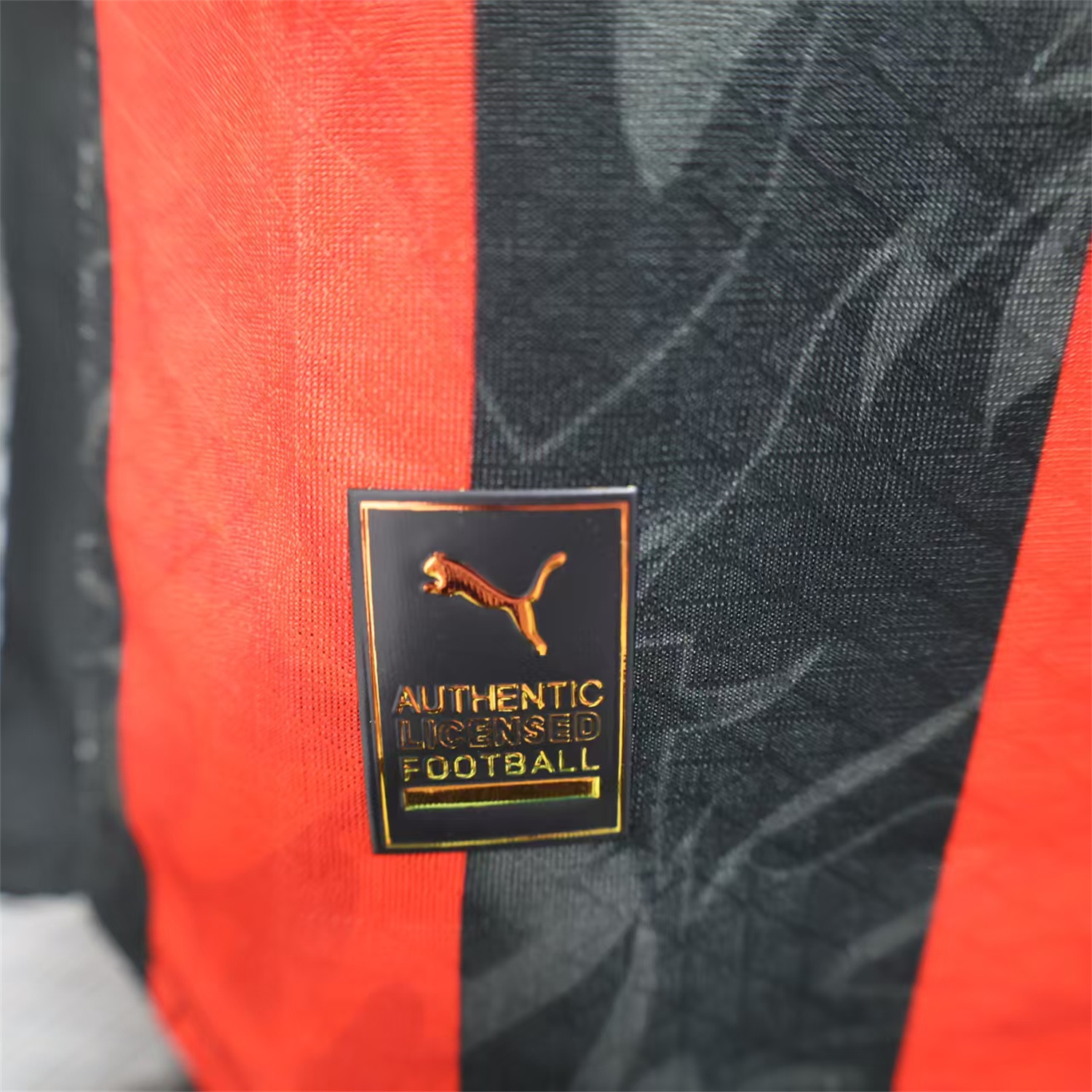 AlphaJersey-AC Milan 25-26 Home Long Sleeves Jersey - Player Version