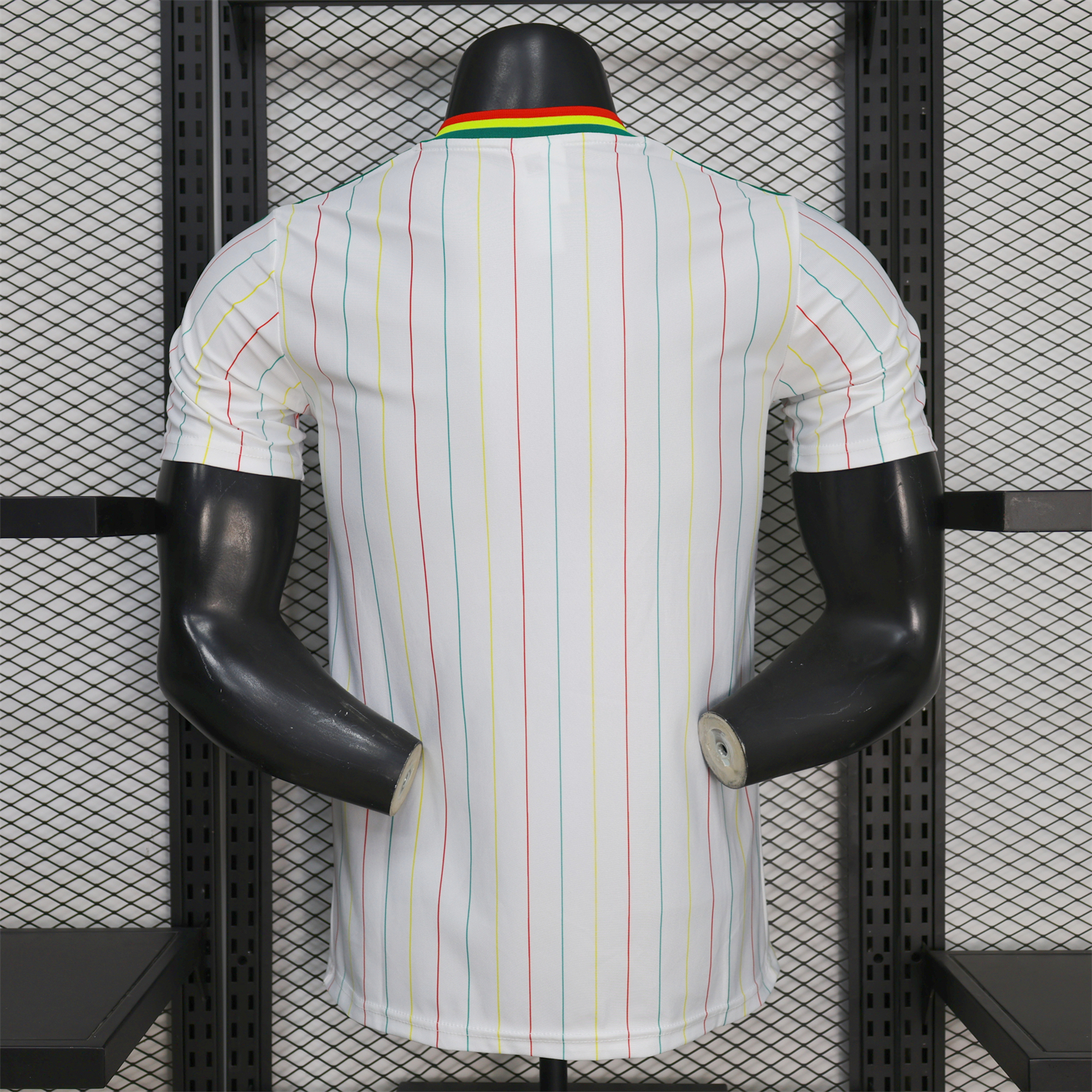 AlphaJersey-Senegal 2026 Terrace Icon Retro Casual Style White Jersey - Player Version