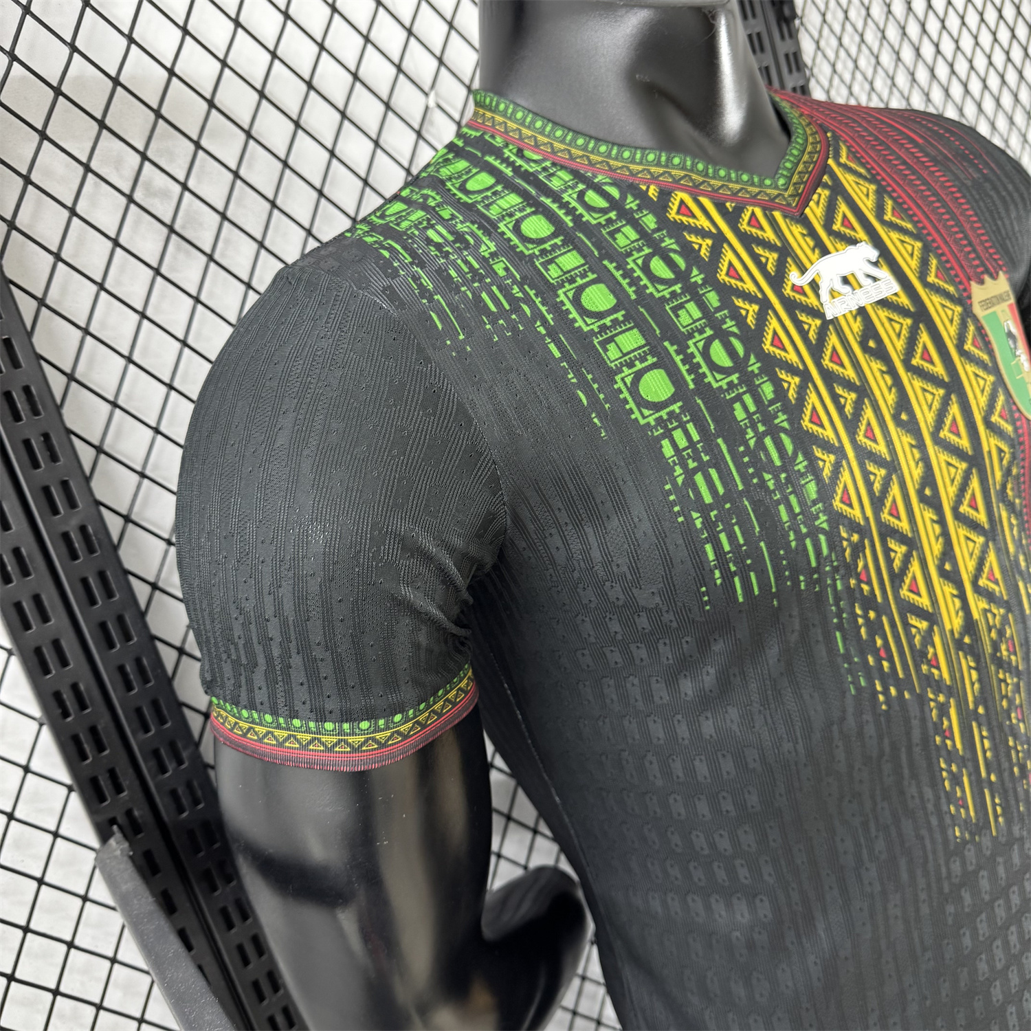 AlphaJersey-Mali 2025 Third Black Jersey - Player Version