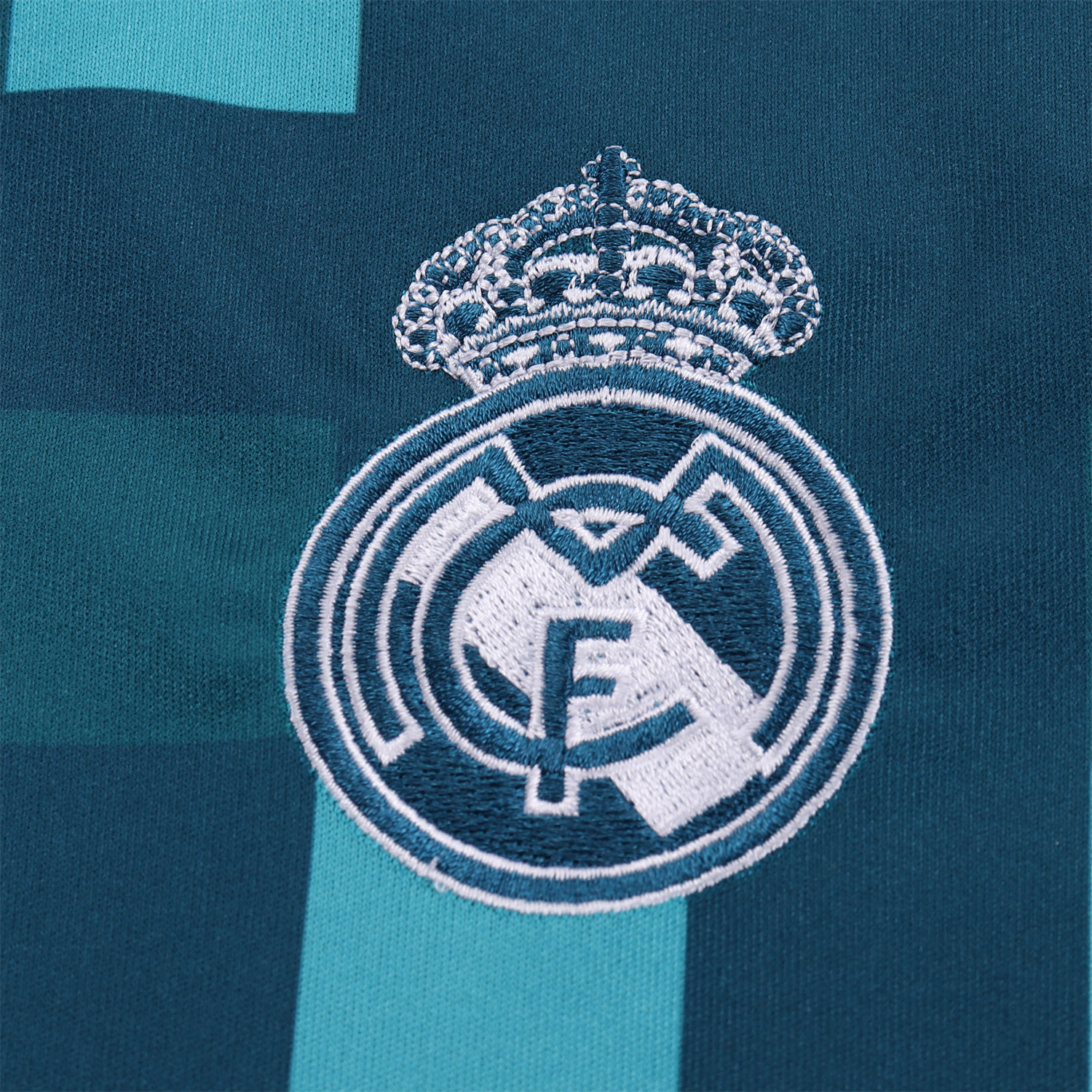 AlphaJersey-Retro Real Madrid 17-18 Third Long Sleeves Kids Kit