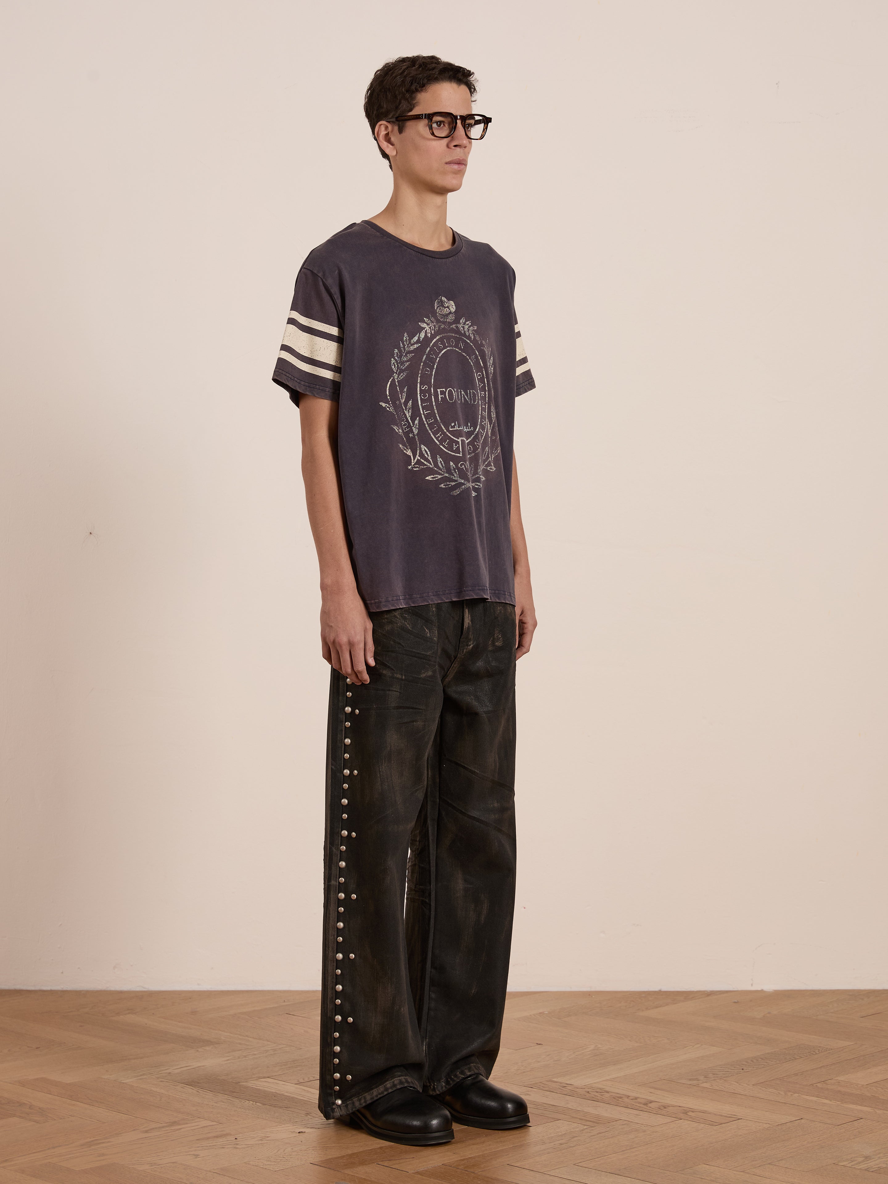 Collegiate Crest Tee | Modern Menswear by yycbvcnbmmnbm