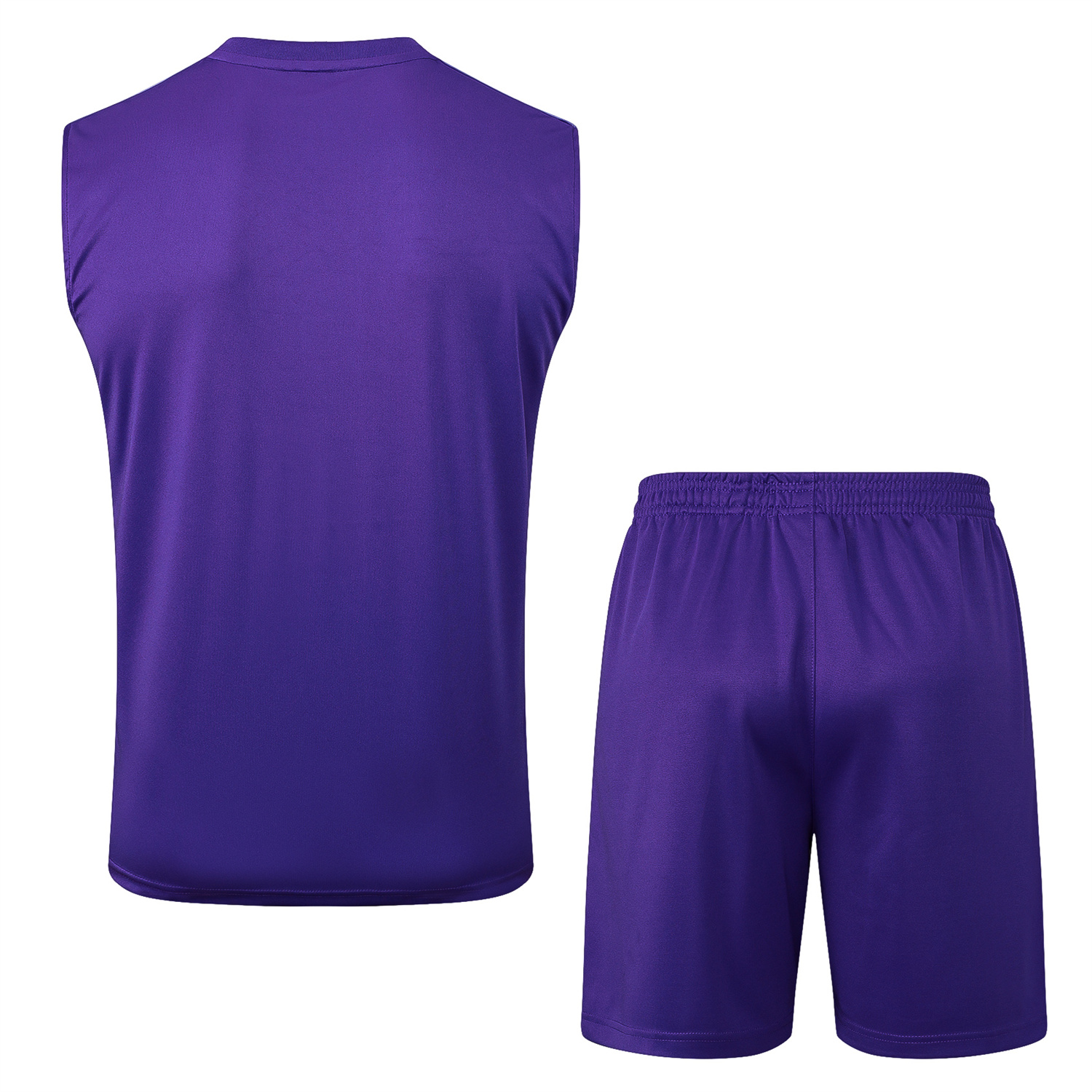 AlphaJersey-Real Madrid 25-26 Throwback Trefoil Vest Training Set - Purple