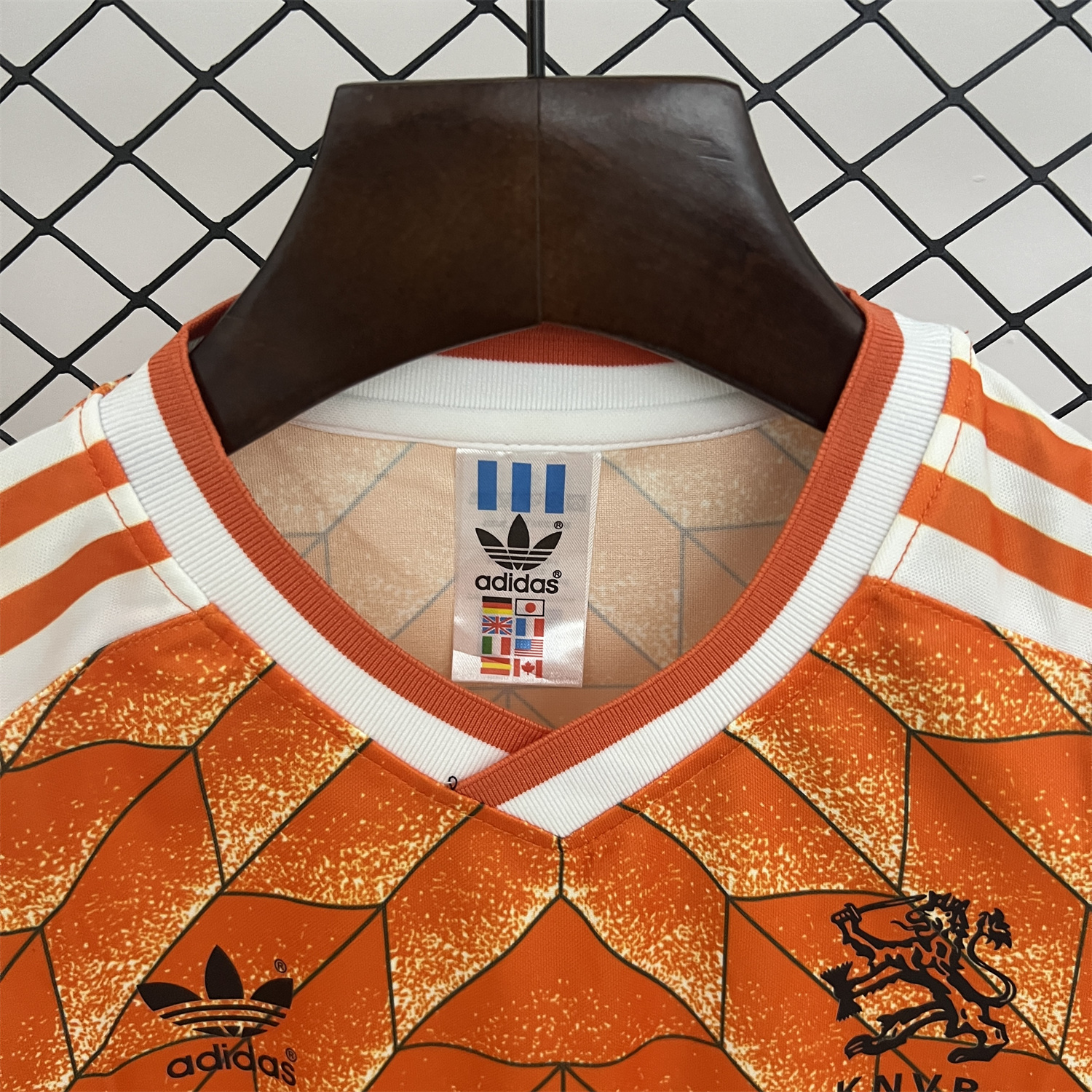 AlphaJersey-Retro Netherlands 1988 Home Kids Kit