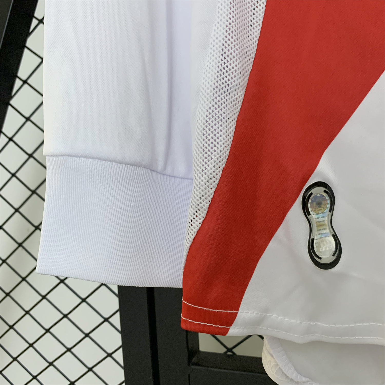 AlphaJersey-Retro River Plate 2006-07 Home Long Sleeves Jersey
