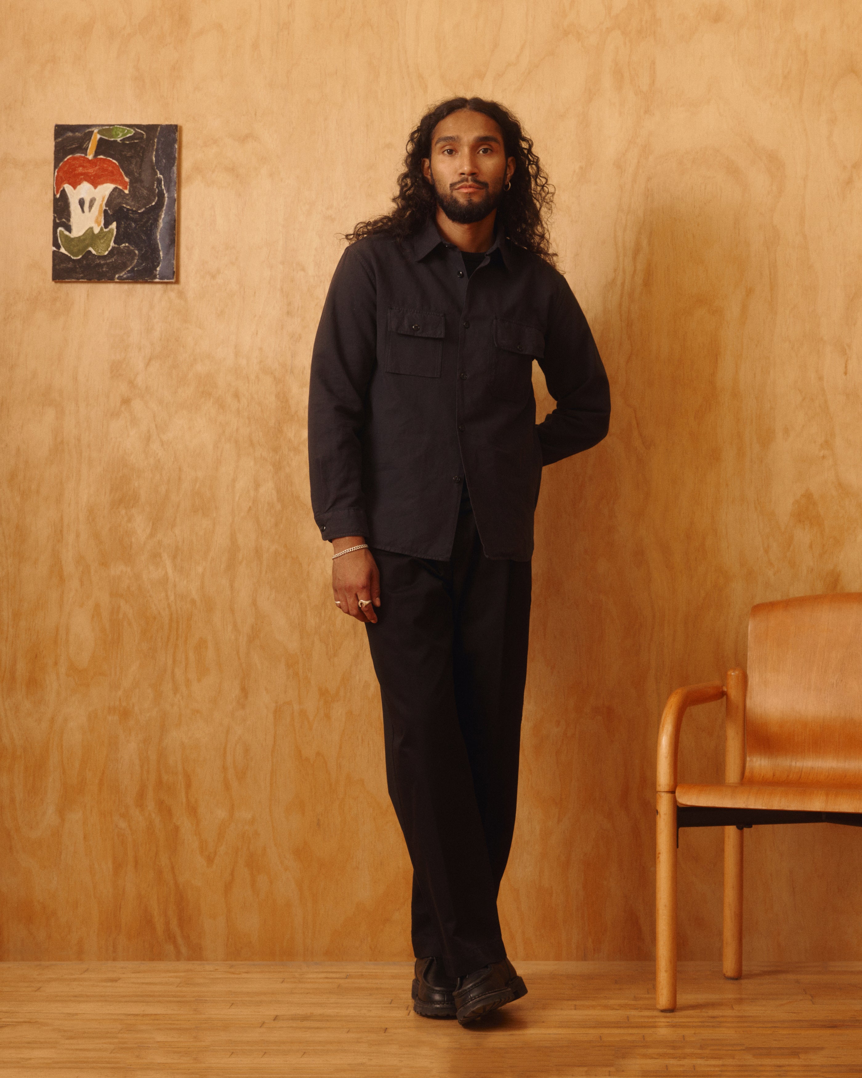 Pacific Twill Cotton & Linen Shirt | Modern Menswear by yycbvcnbmmnbm