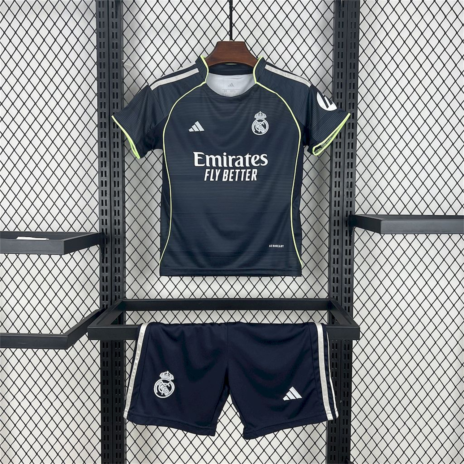 AlphaJersey-Real Madrid 25-26 Away Kids Kit - Fans Version