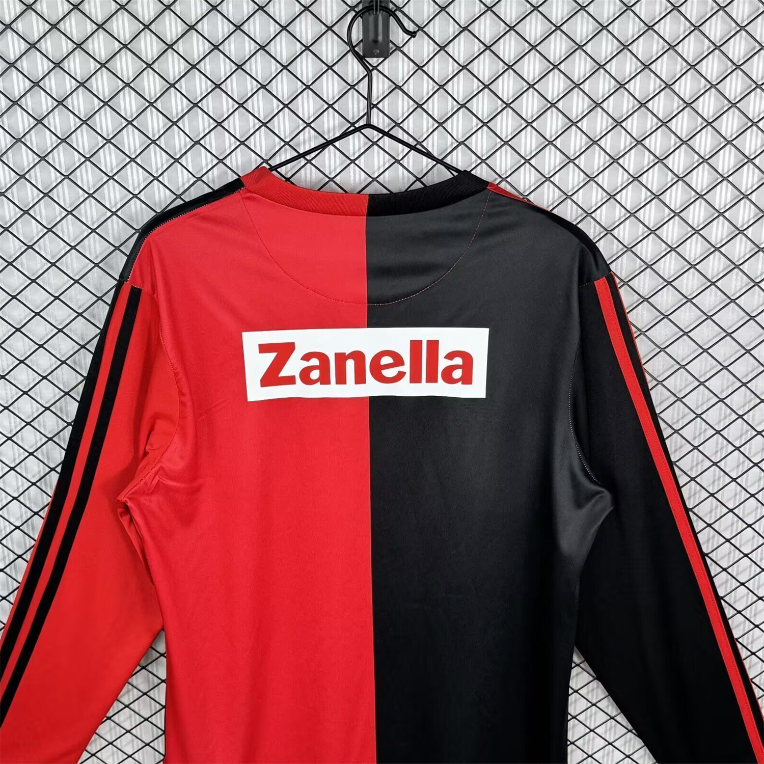AlphaJersey-Retro Newell's Old Boys 1992-93 Home Long Sleeves Jersey