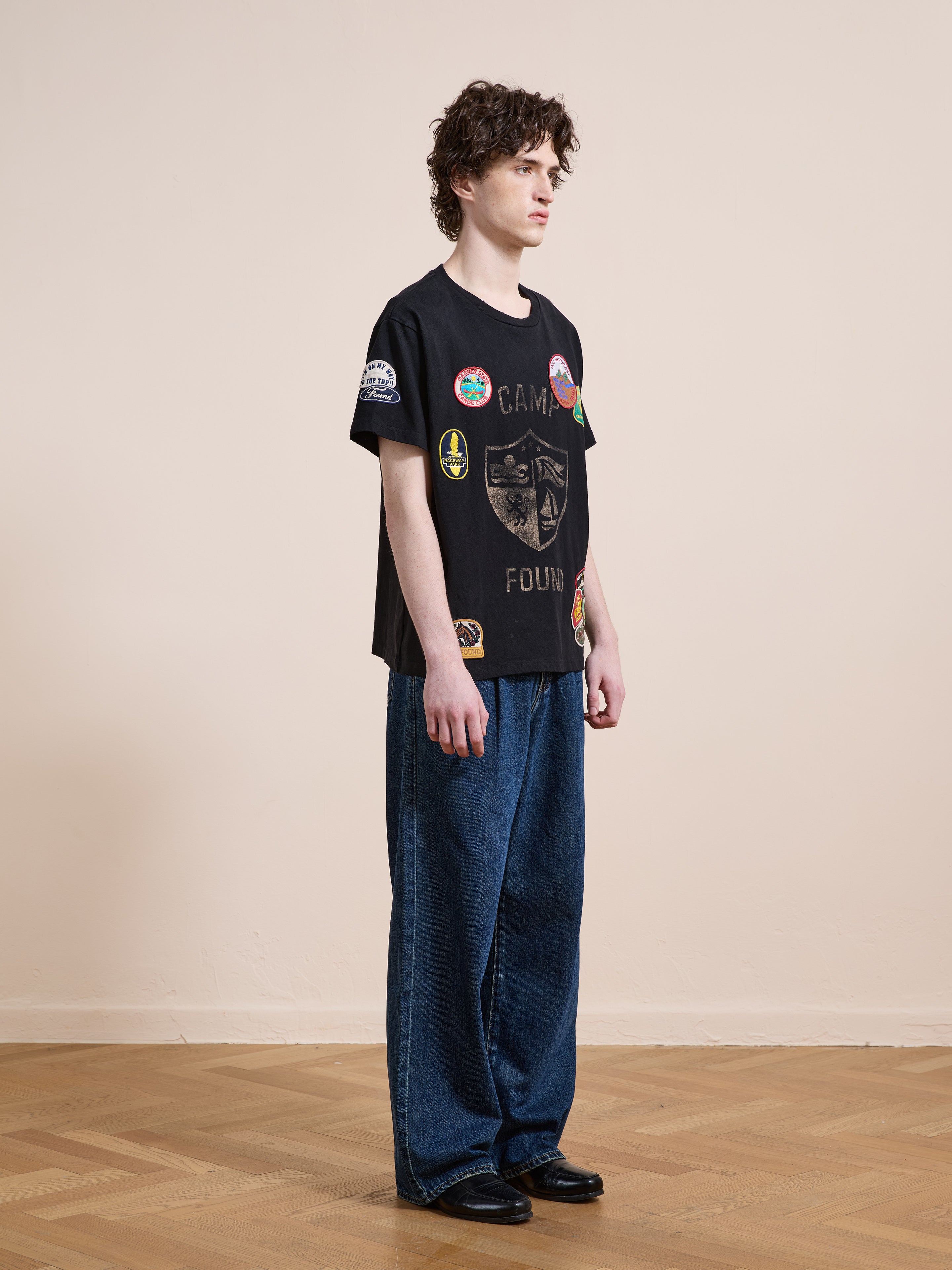 Patchwork Camp Tee | Modern Menswear by yycbvcnbmmnbm