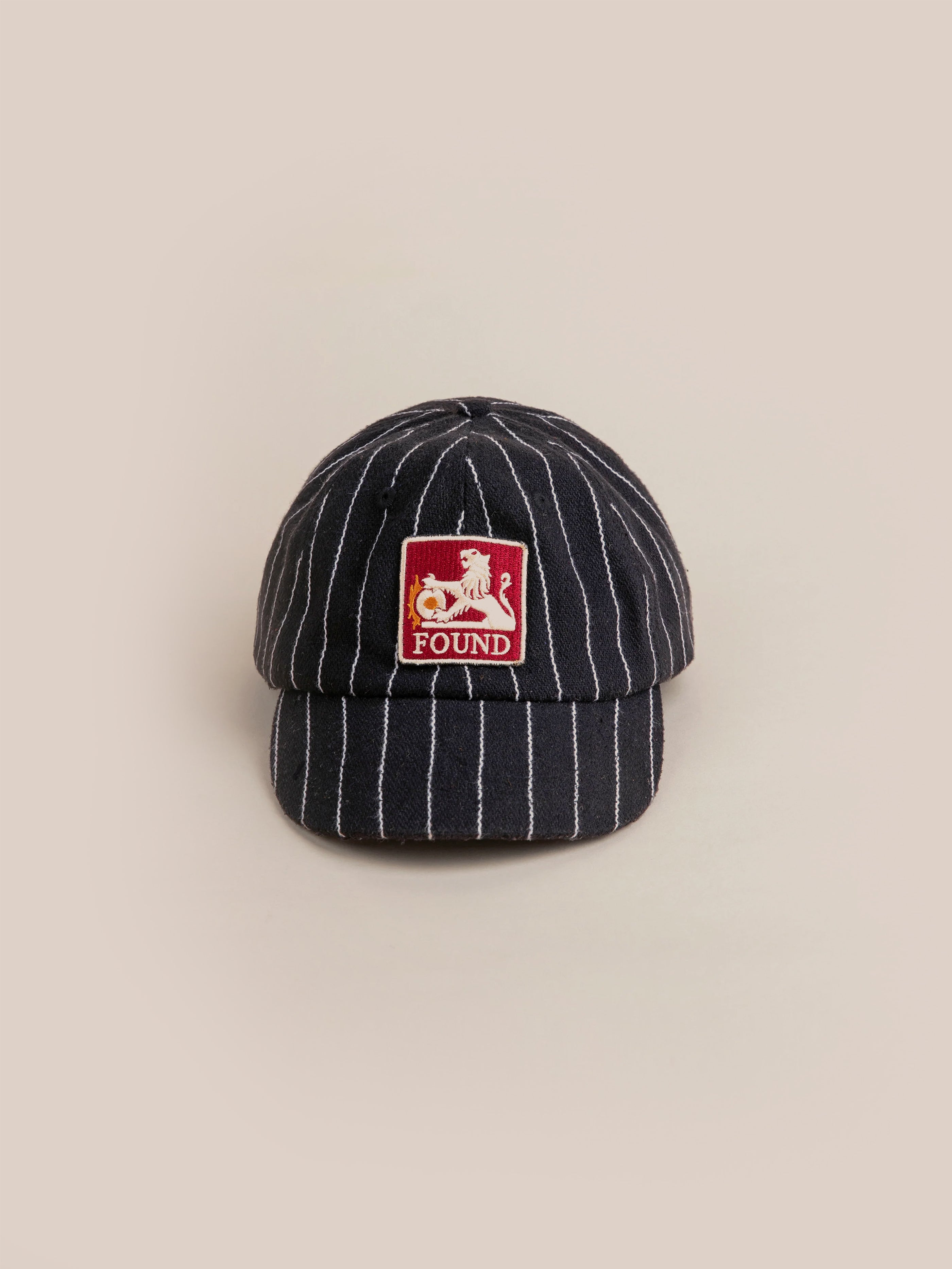 Pinstripe Lion Cap | Modern Menswear by yycbvcnbmmnbm