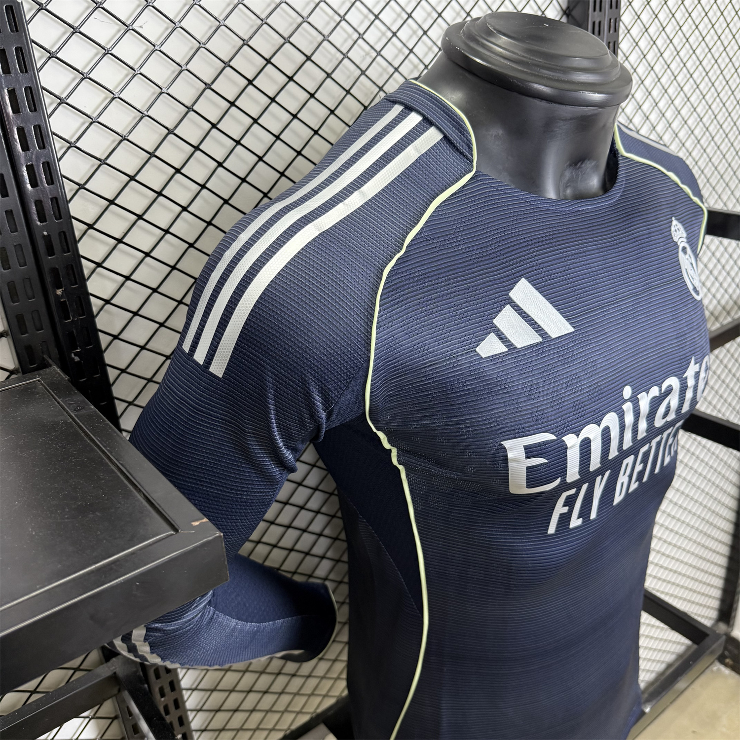 AlphaJersey-Real Madrid 25-26 Away Long Sleeve Jersey - Player Version