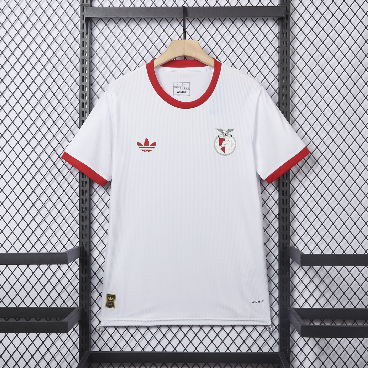 AlphaJersey-Benfica 25-26 White Anniversary Jersey - Fans Version
