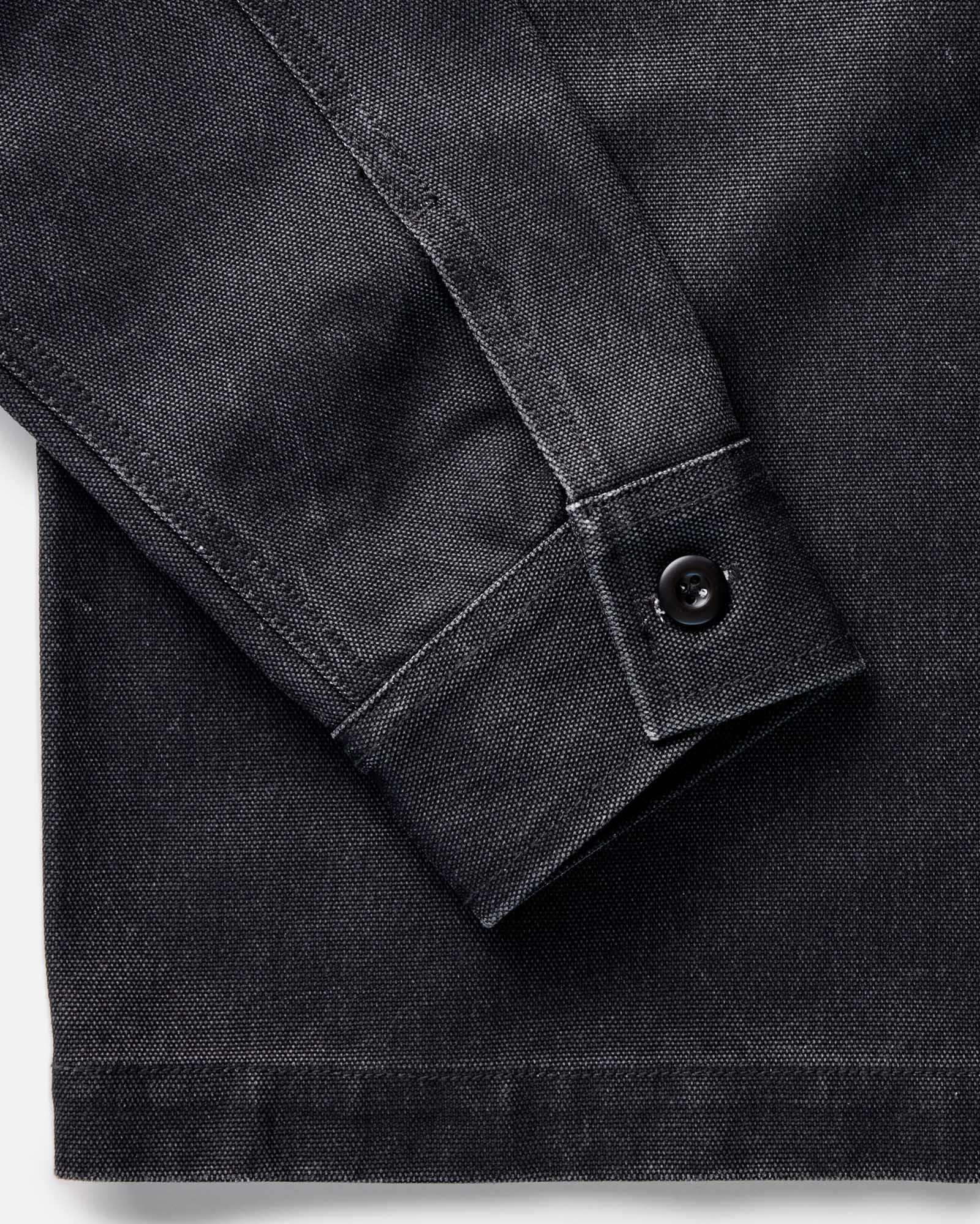 The Shop Shirt in Coal Chipped Canvas | Modern Menswear by yycbvcnbmmnbm