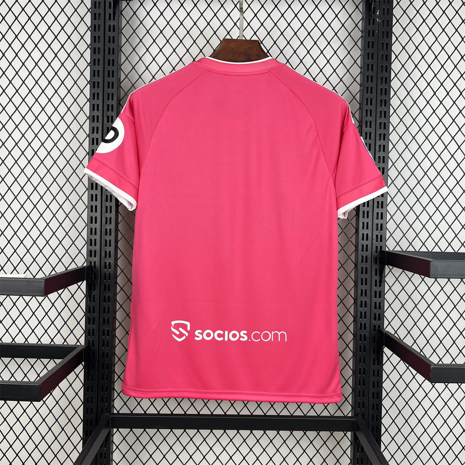AlphaJersey-Sevilla 25-26 Retro Style Pink Special Jersey - Fans Version