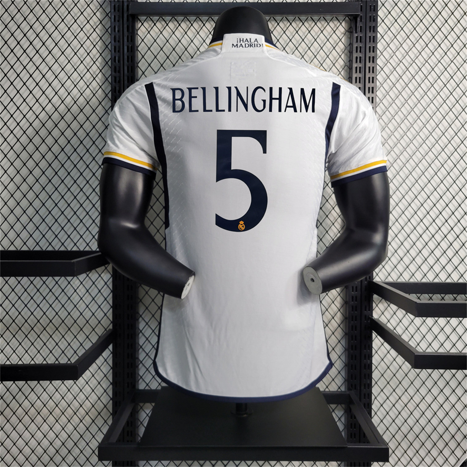 AlphaJersey-Retro Real Madrid 2023-24 Home Jersey - Player Version