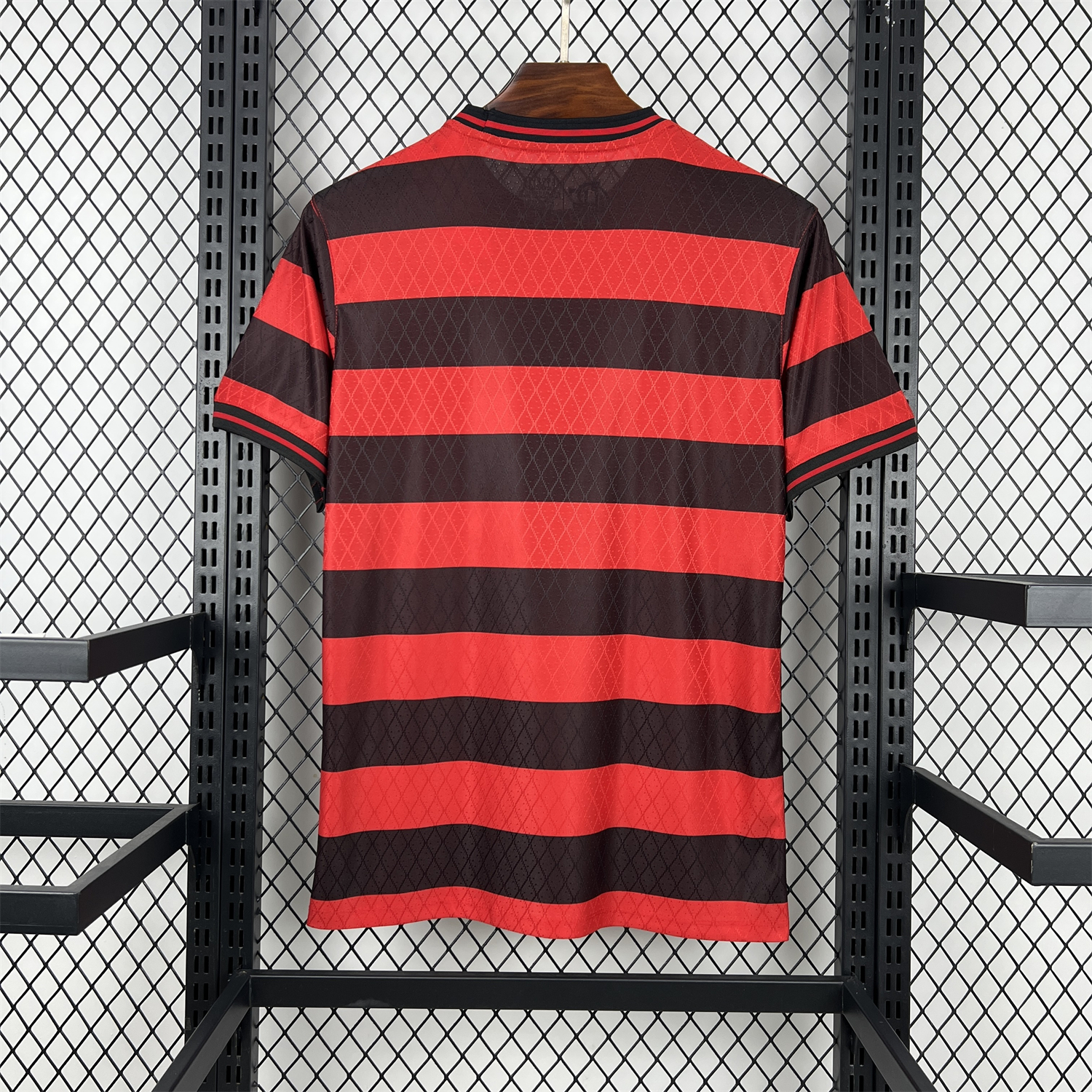 AlphaJersey-Flamengo 26-27 Red And Black Pre-Match Jersey - Fans Version