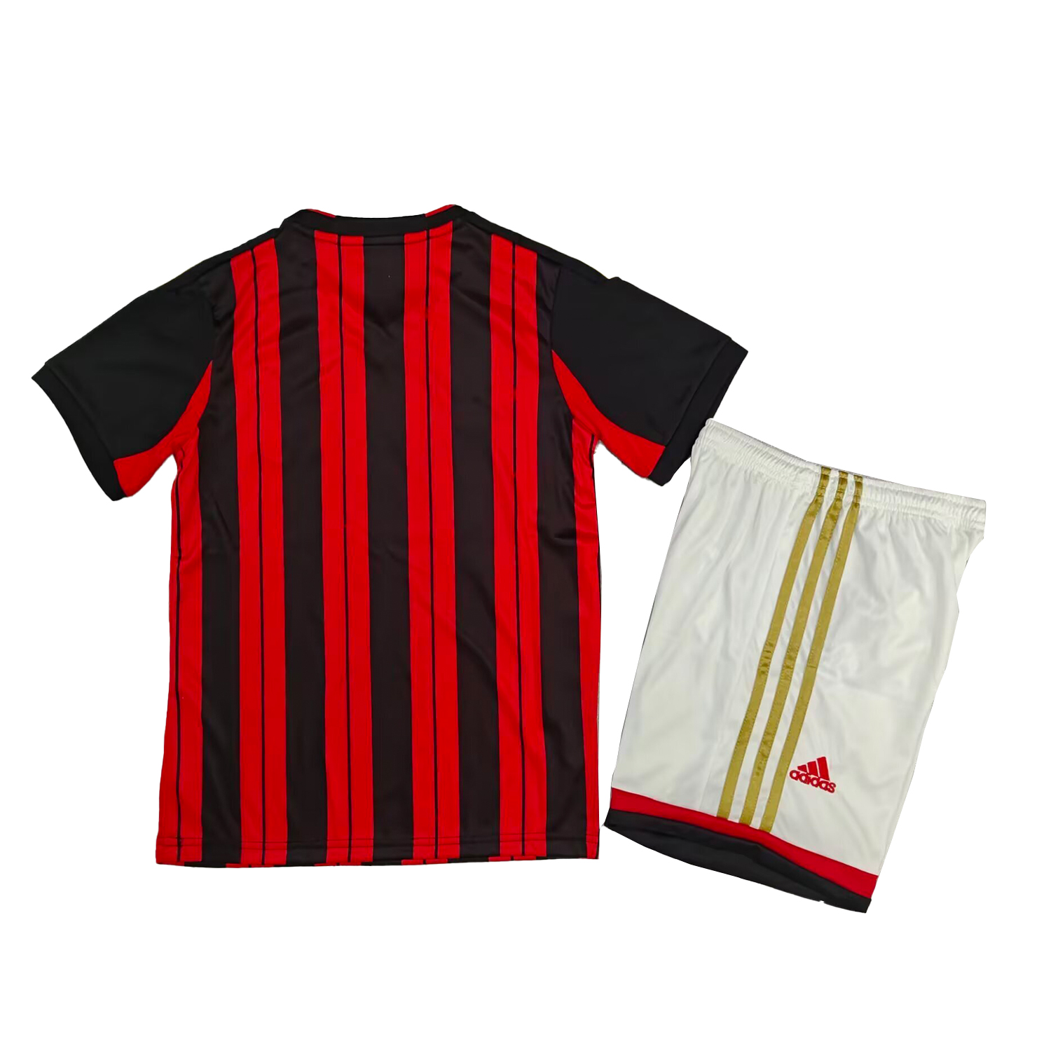 AlphaJersey-Retro AC Milan 2013-14 Home Kids Kit