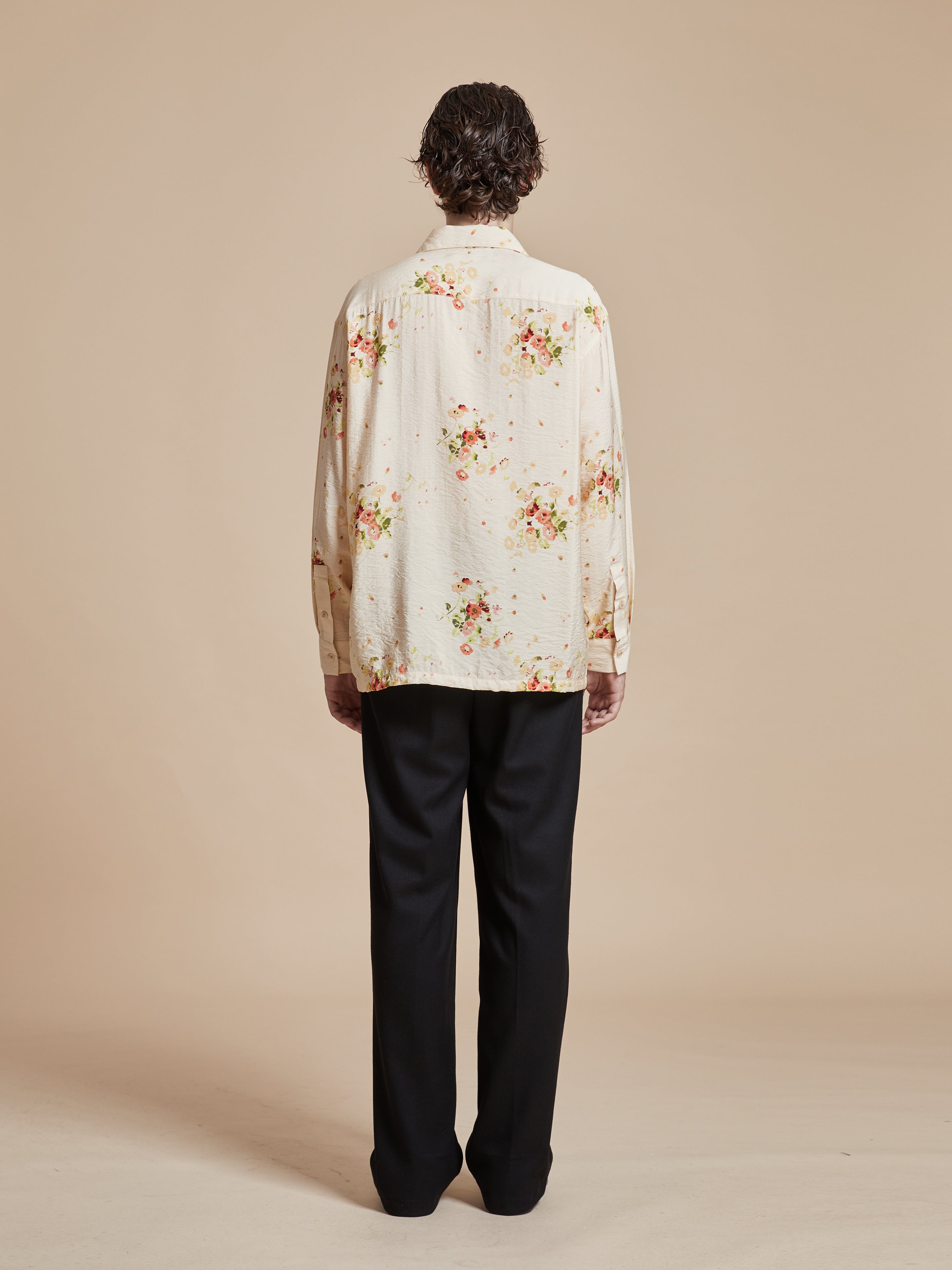 Kanhati Garden Long Sleeve Camp Shirt | Modern Menswear by yycbvcnbmmnbm