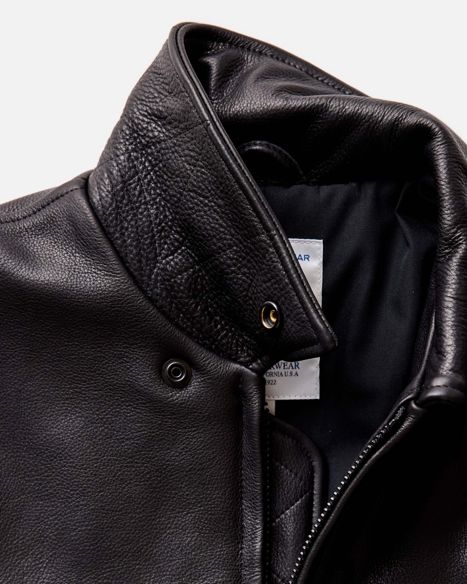 The Moto Jacket in Black Steerhide | Modern Menswear by yycbvcnbmmnbm