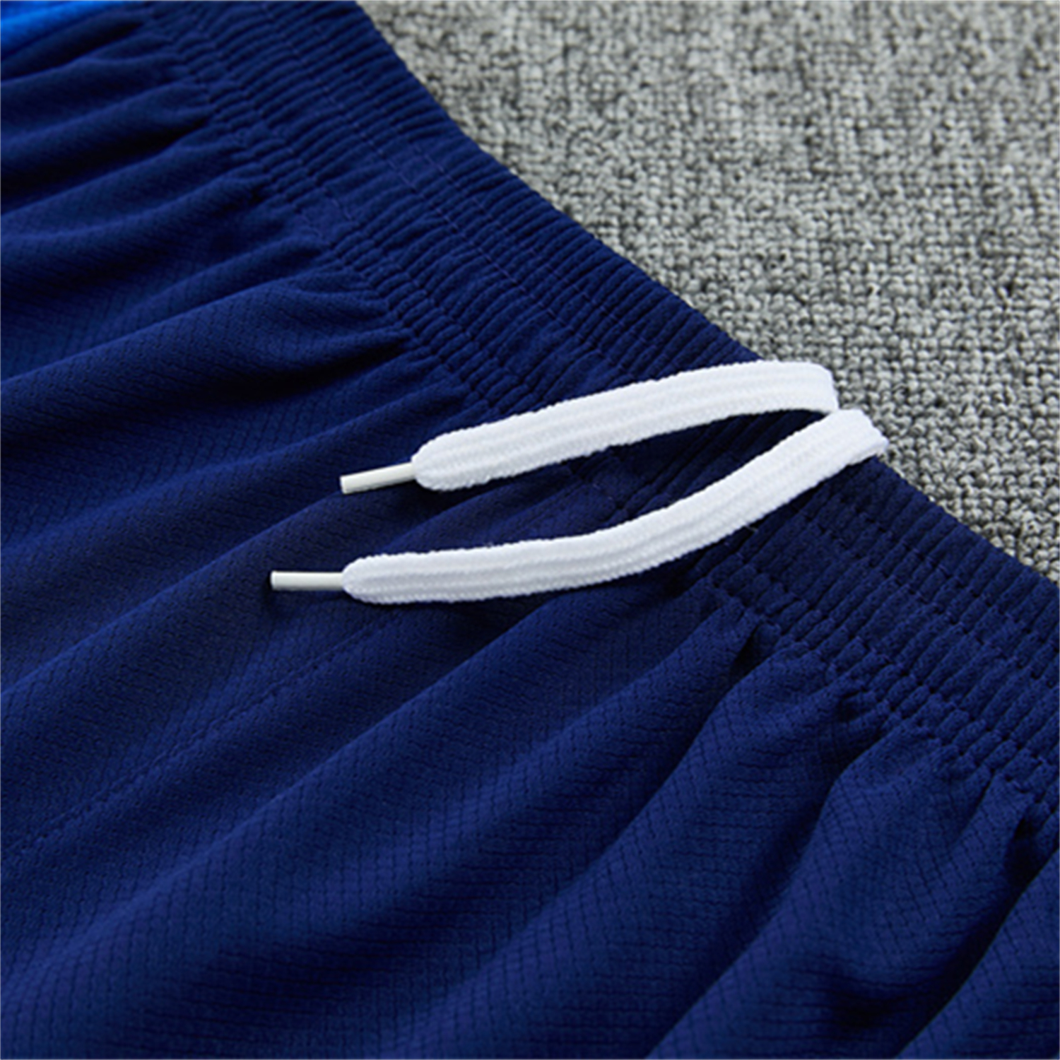 AlphaJersey-Inter Milan 26-27 Short-Sleeve Training Set - Ocean Blue Top & Deep Blue Shorts