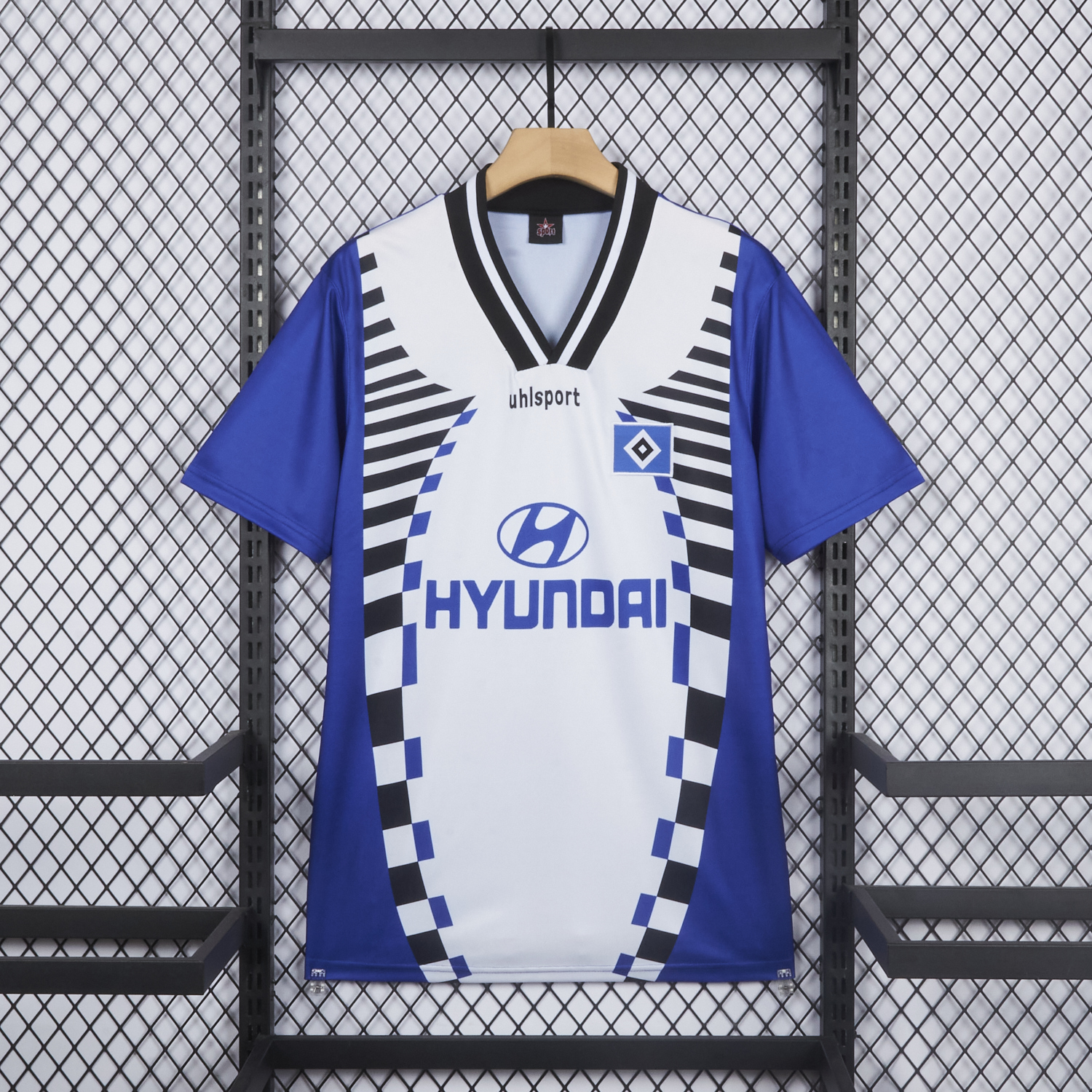 AlphaJersey-Retro Hamburger SV 1996-97 Away Blue Jersey