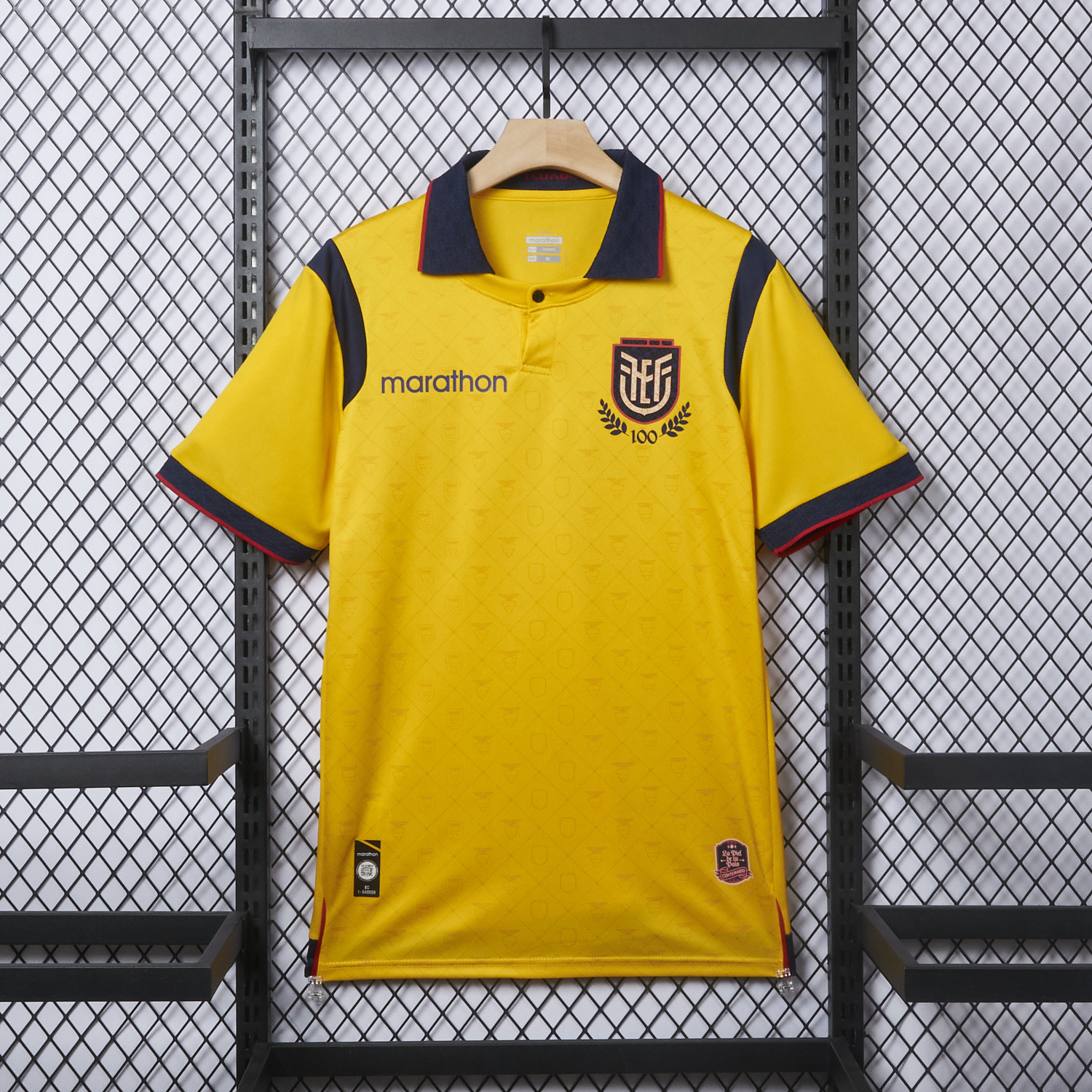 AlphaJersey-Ecuador 2025 Centenary Home Jersey - Fans Version