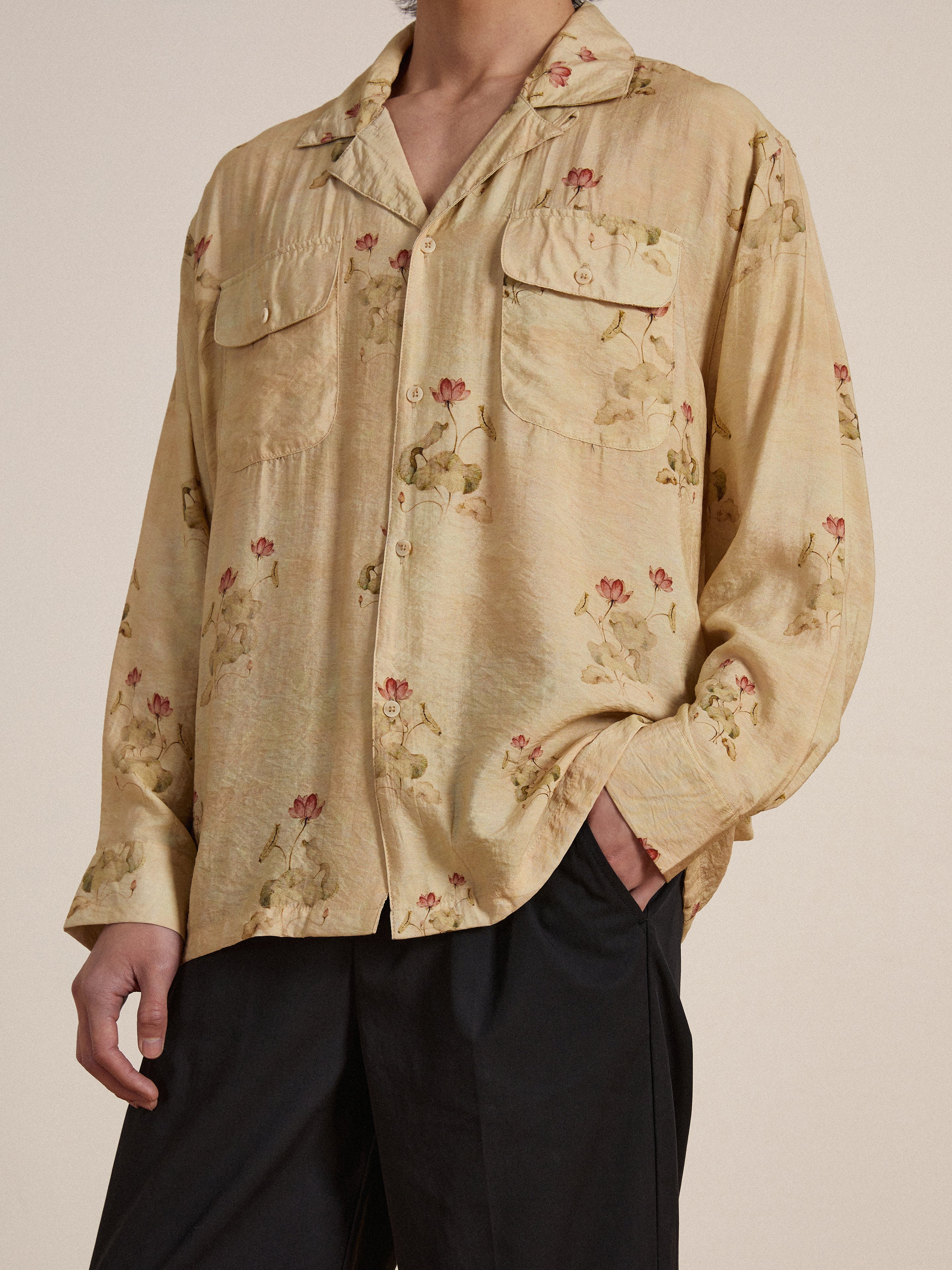 Lotus LS Camp Shirt | Modern Menswear by yycbvcnbmmnbm