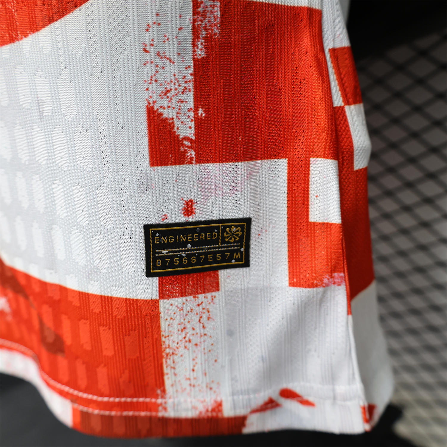 AlphaJersey-Croatia 2026 Red And White Special Jersey - Player Version