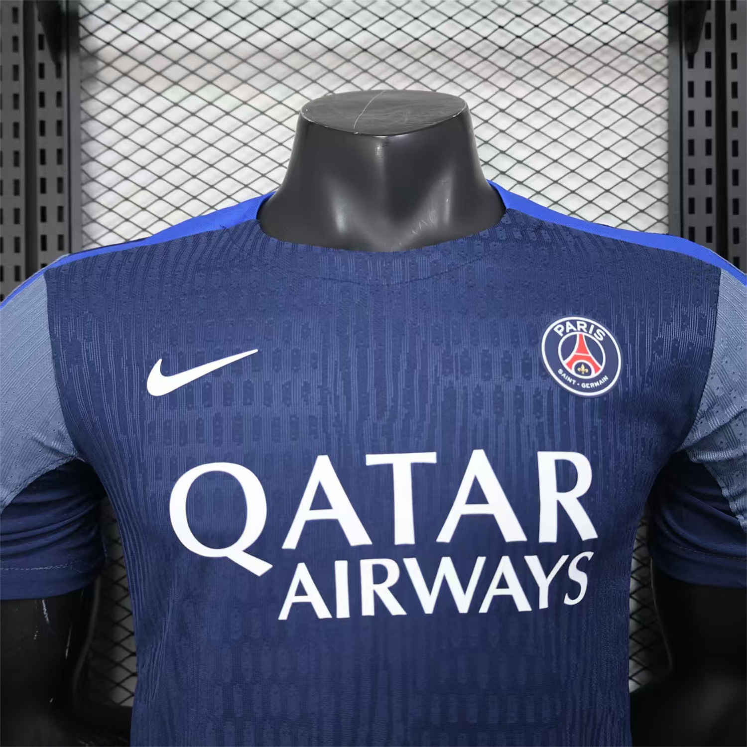 AlphaJersey-Paris Saint-Germain PSG Blue & Grey Special Jersey - Player Version